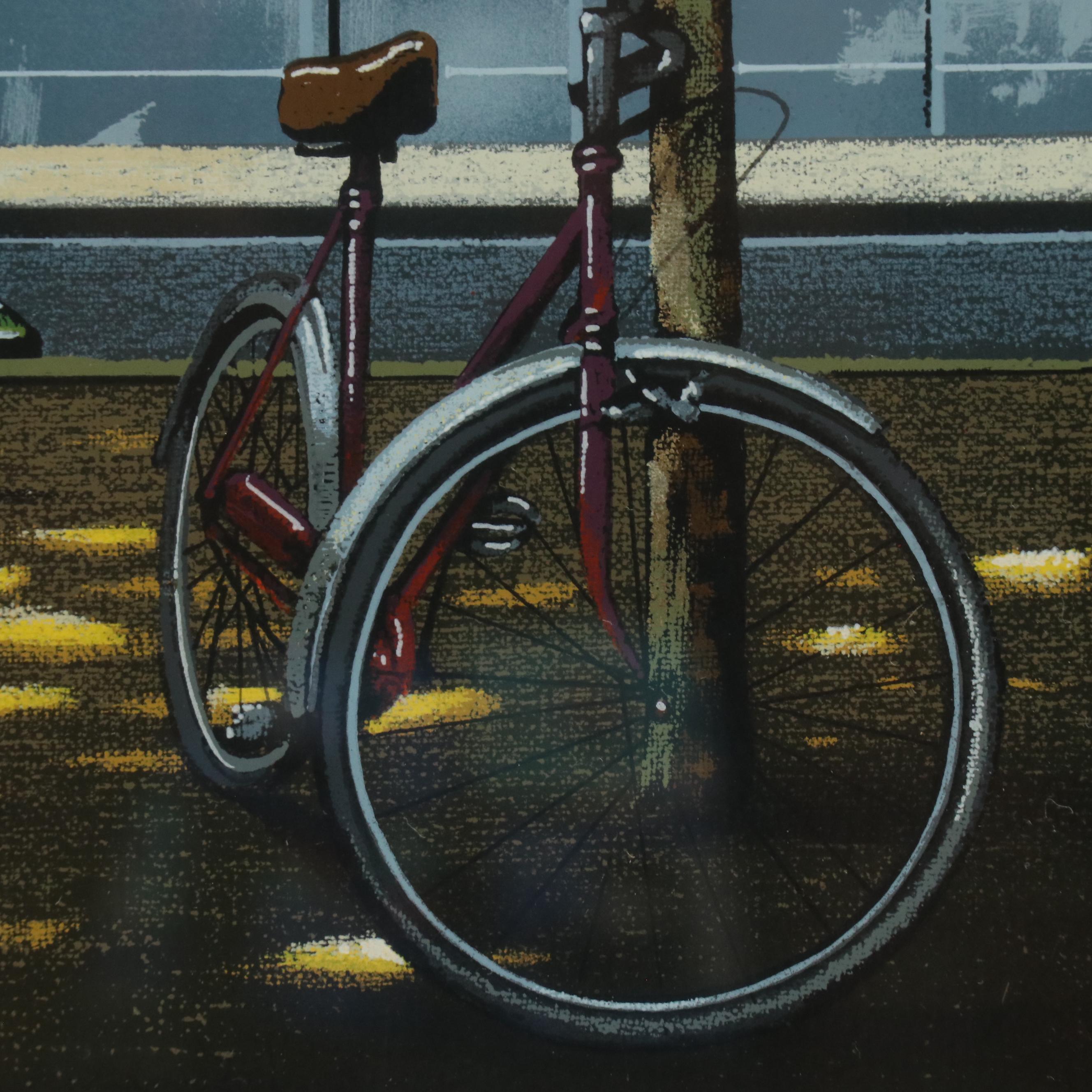 Thomas Pradzynski Serigraph "A Tribalt Tailleur," Late 20th Century