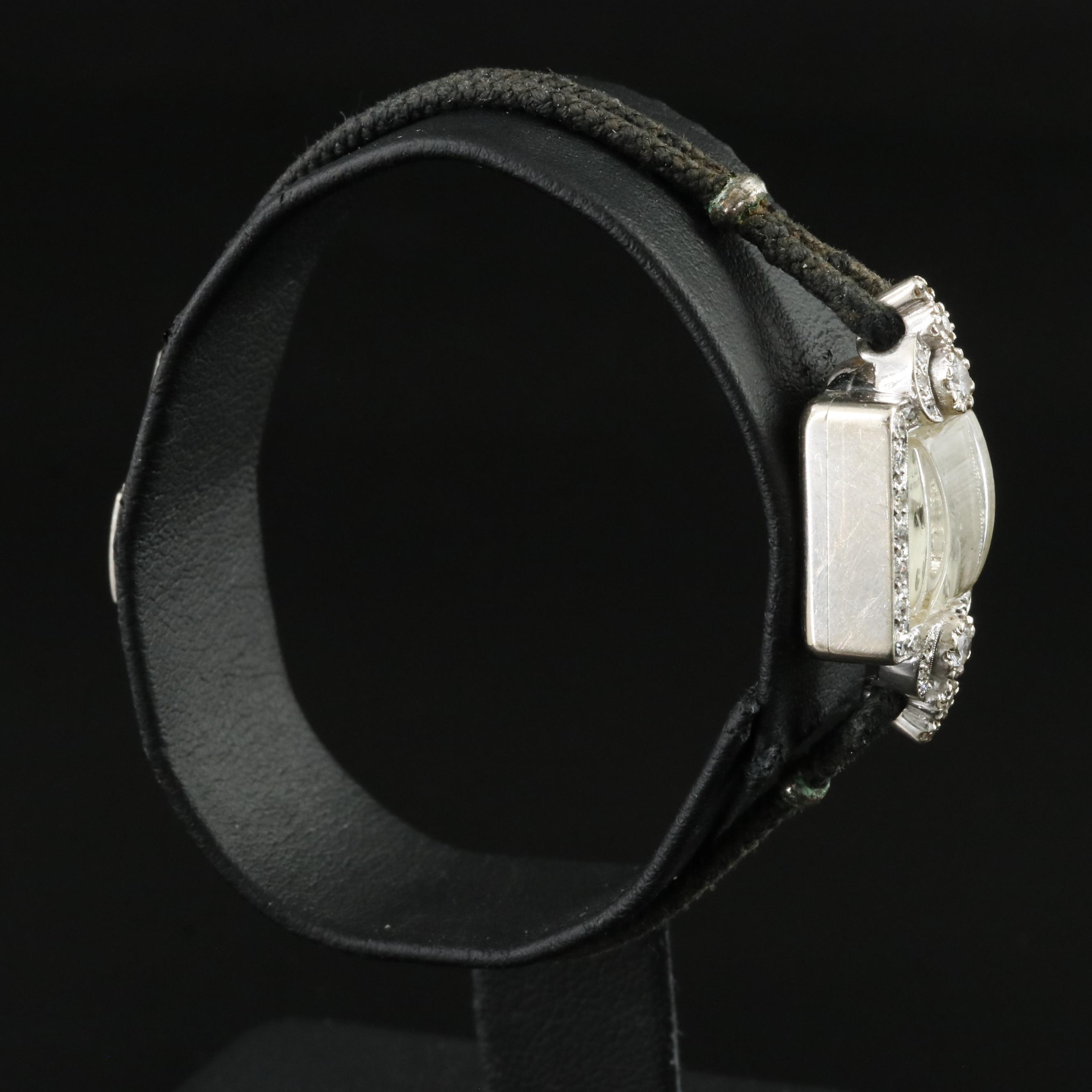 14K Lady Hamilton Diamond Watch