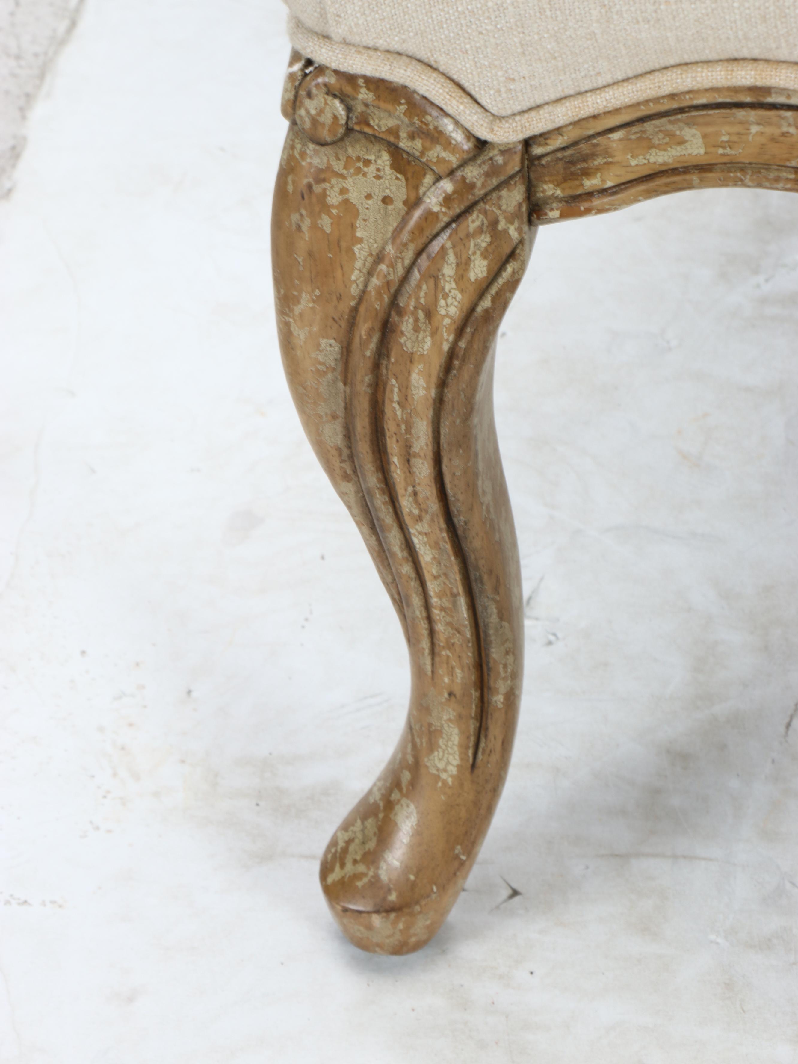 Uttermost Wooden Upholstered Side Chair