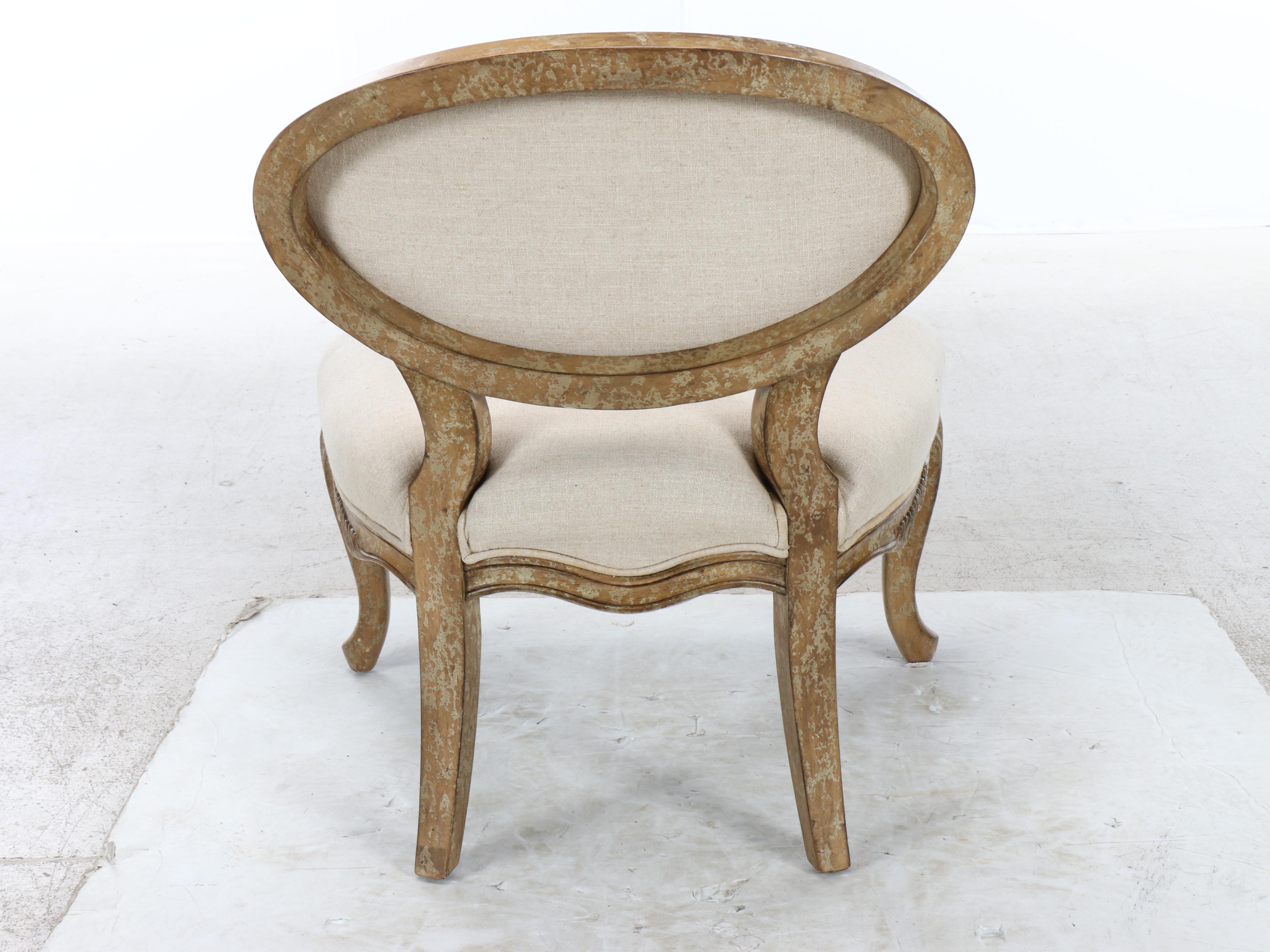Uttermost Wooden Upholstered Side Chair