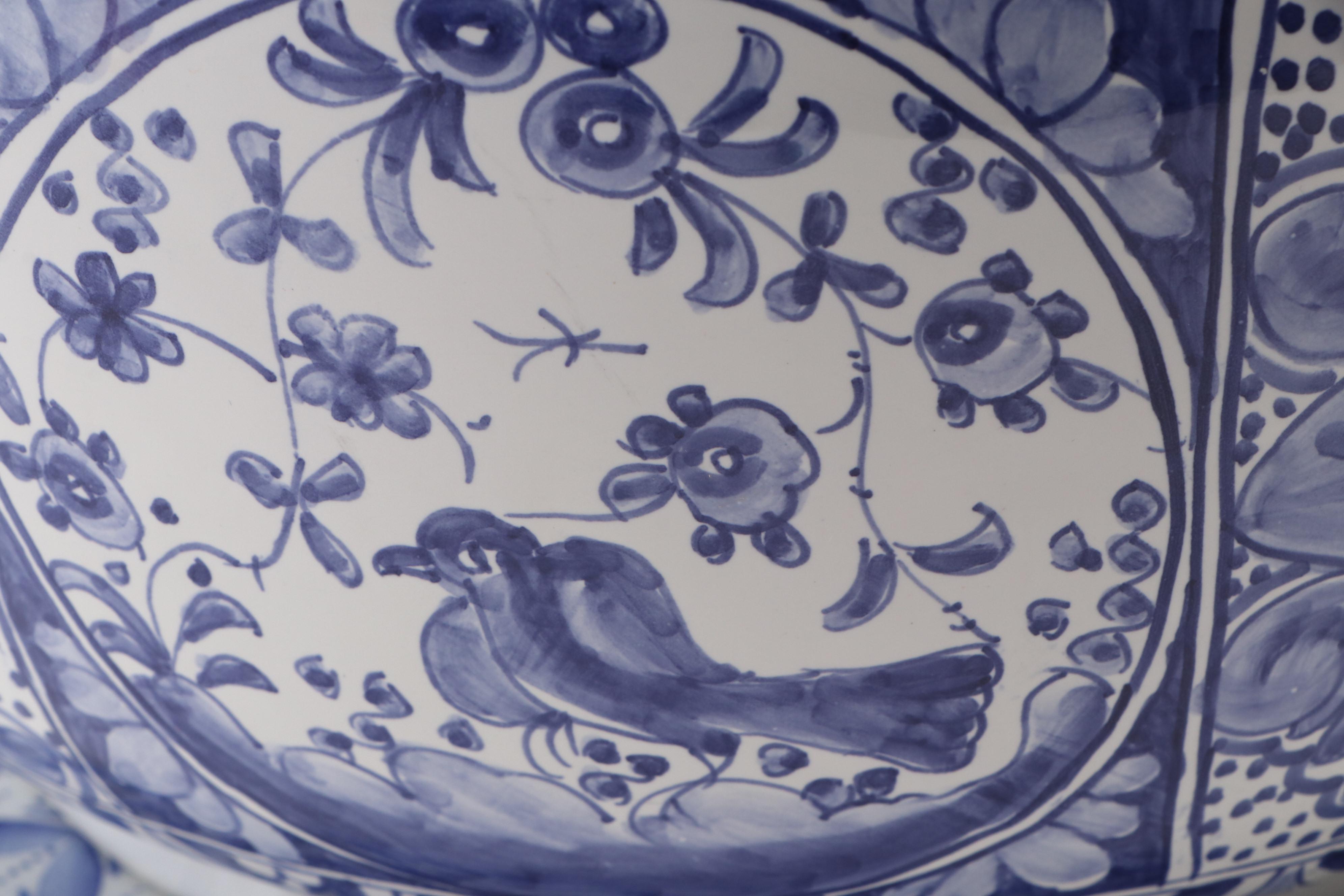 Spode, Portuguese with Other Blue and White Ceramic Table Decor