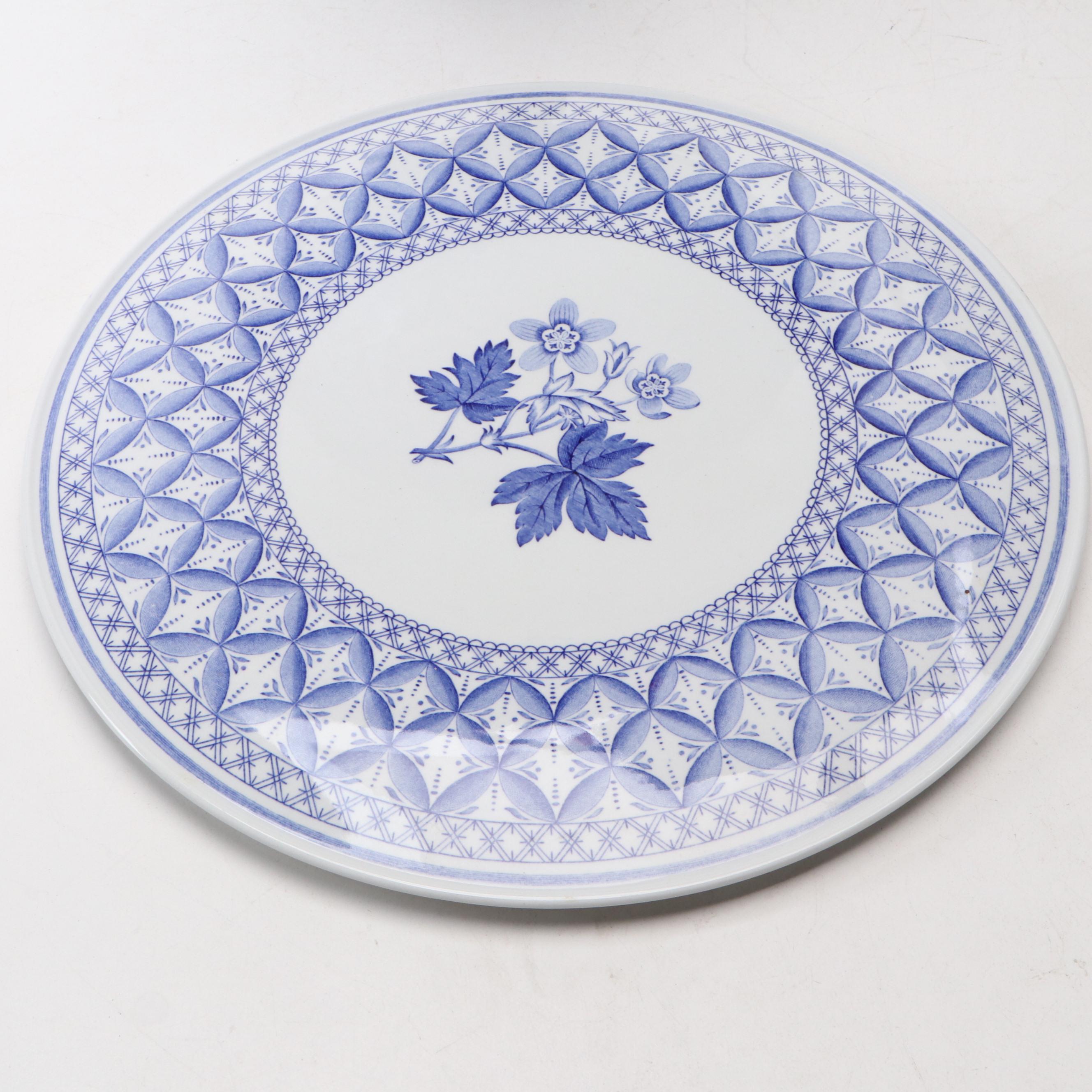 Spode, Portuguese with Other Blue and White Ceramic Table Decor