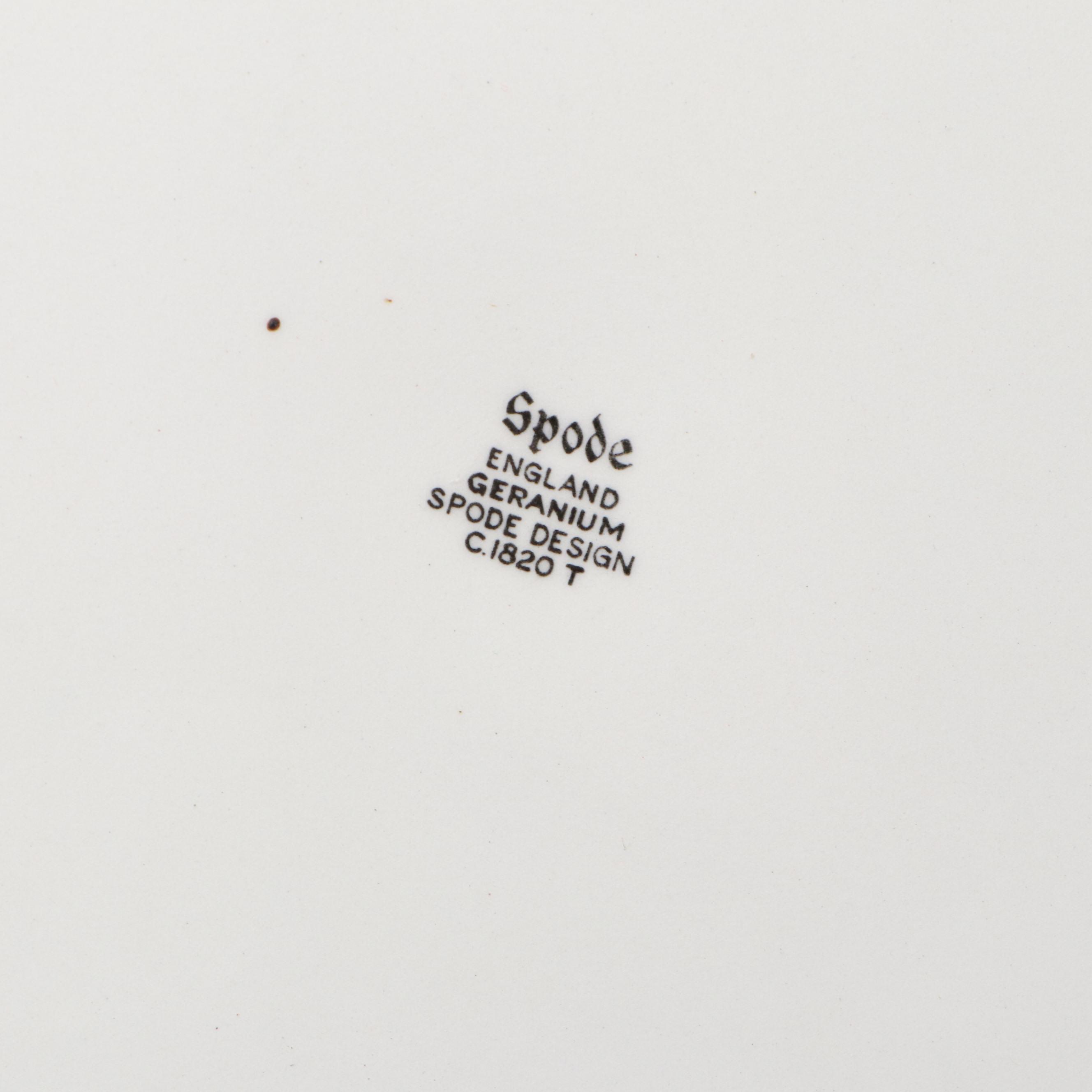 Spode, Portuguese with Other Blue and White Ceramic Table Decor