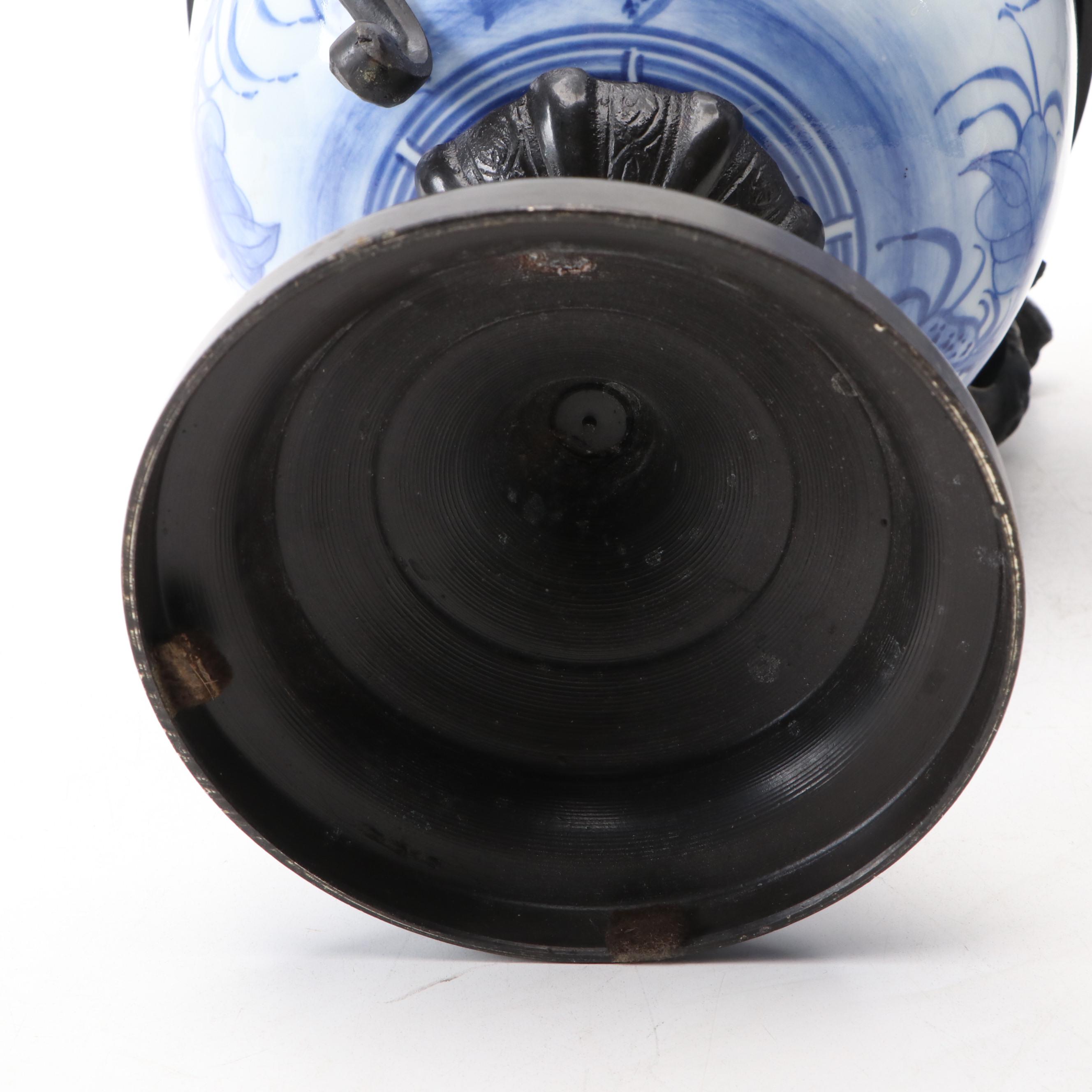 Spode, Portuguese with Other Blue and White Ceramic Table Decor