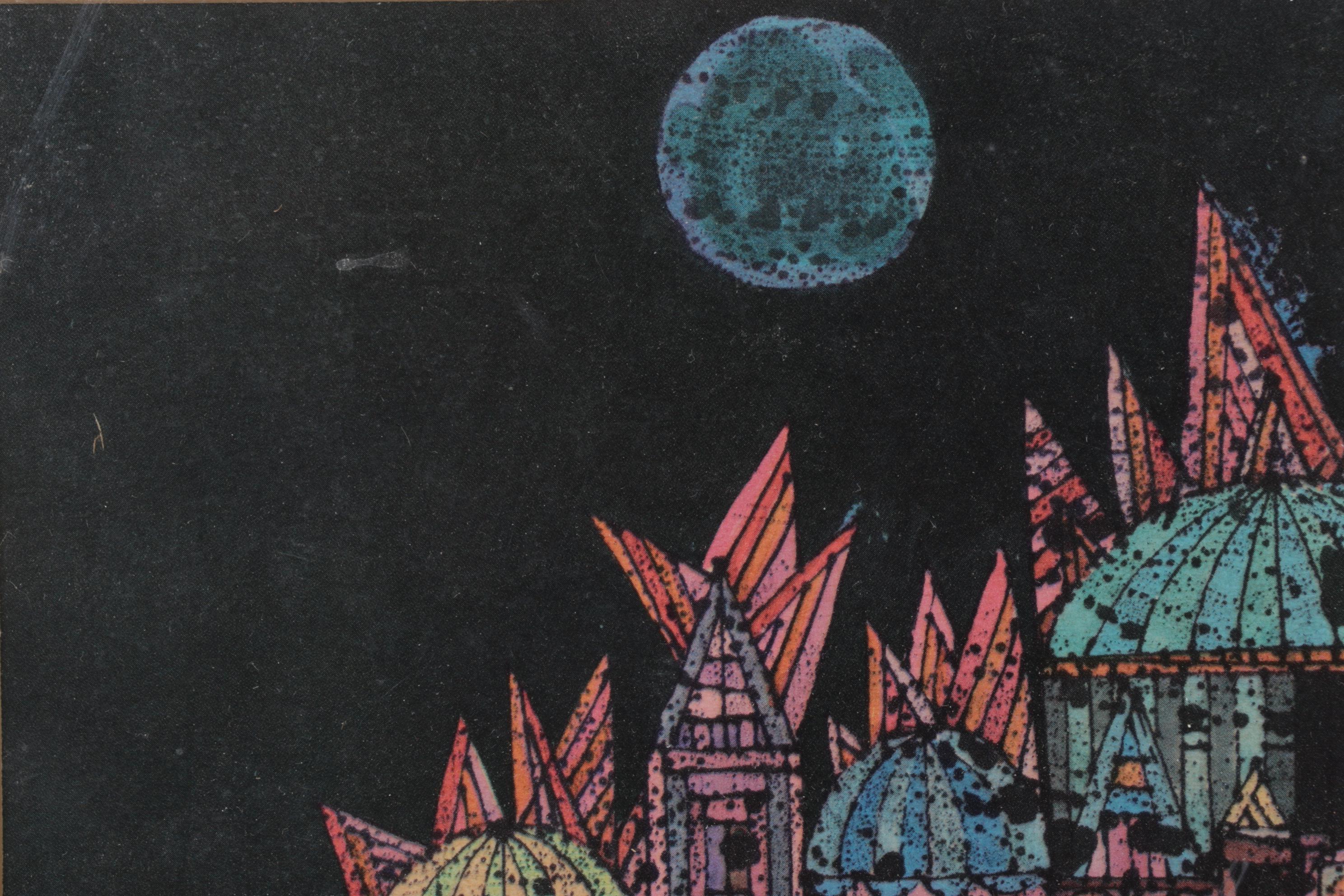 Milton Glaser Offset Litho Album Cover Art For Stravinsky Conducts Stravinsky