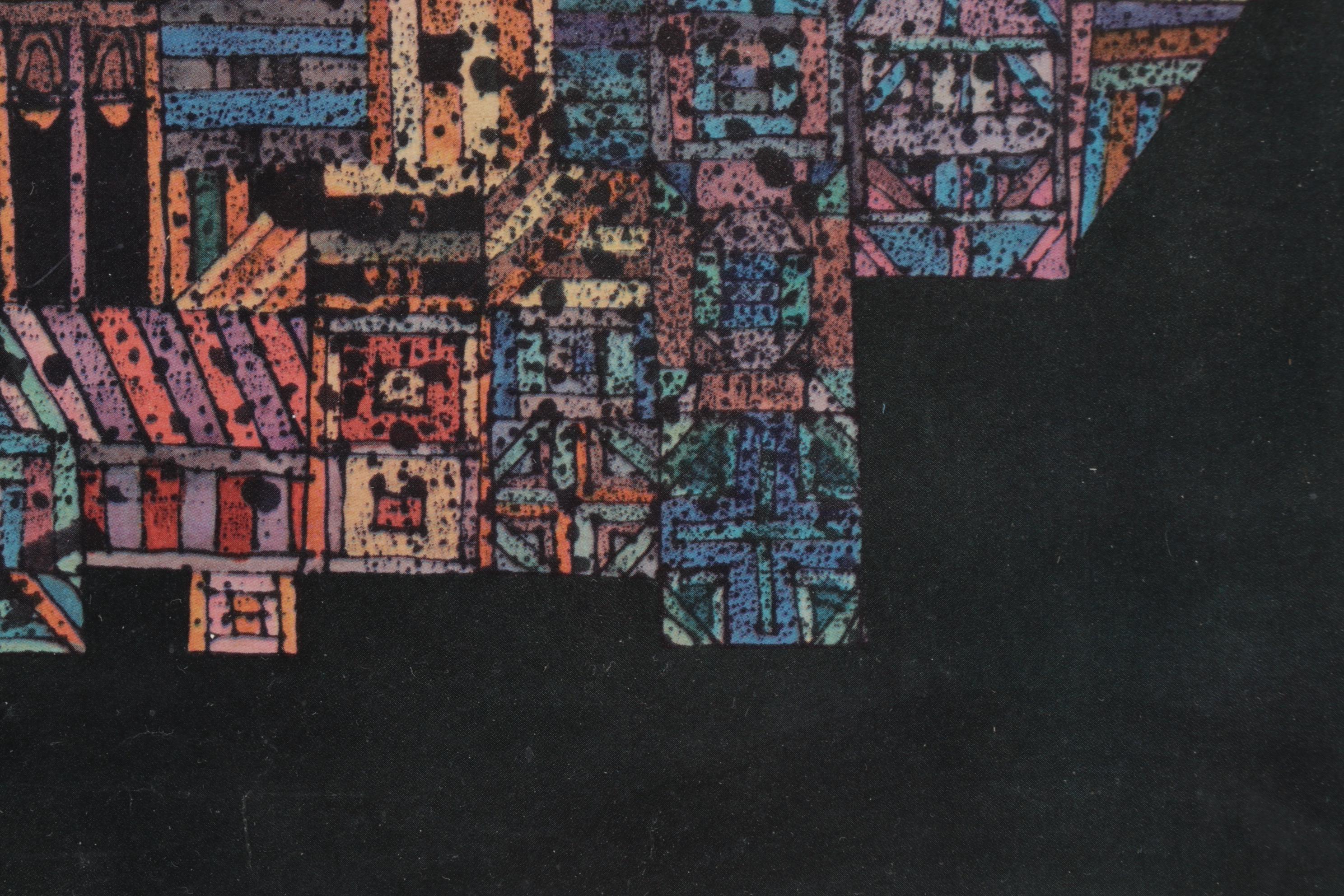 Milton Glaser Offset Litho Album Cover Art For Stravinsky Conducts Stravinsky