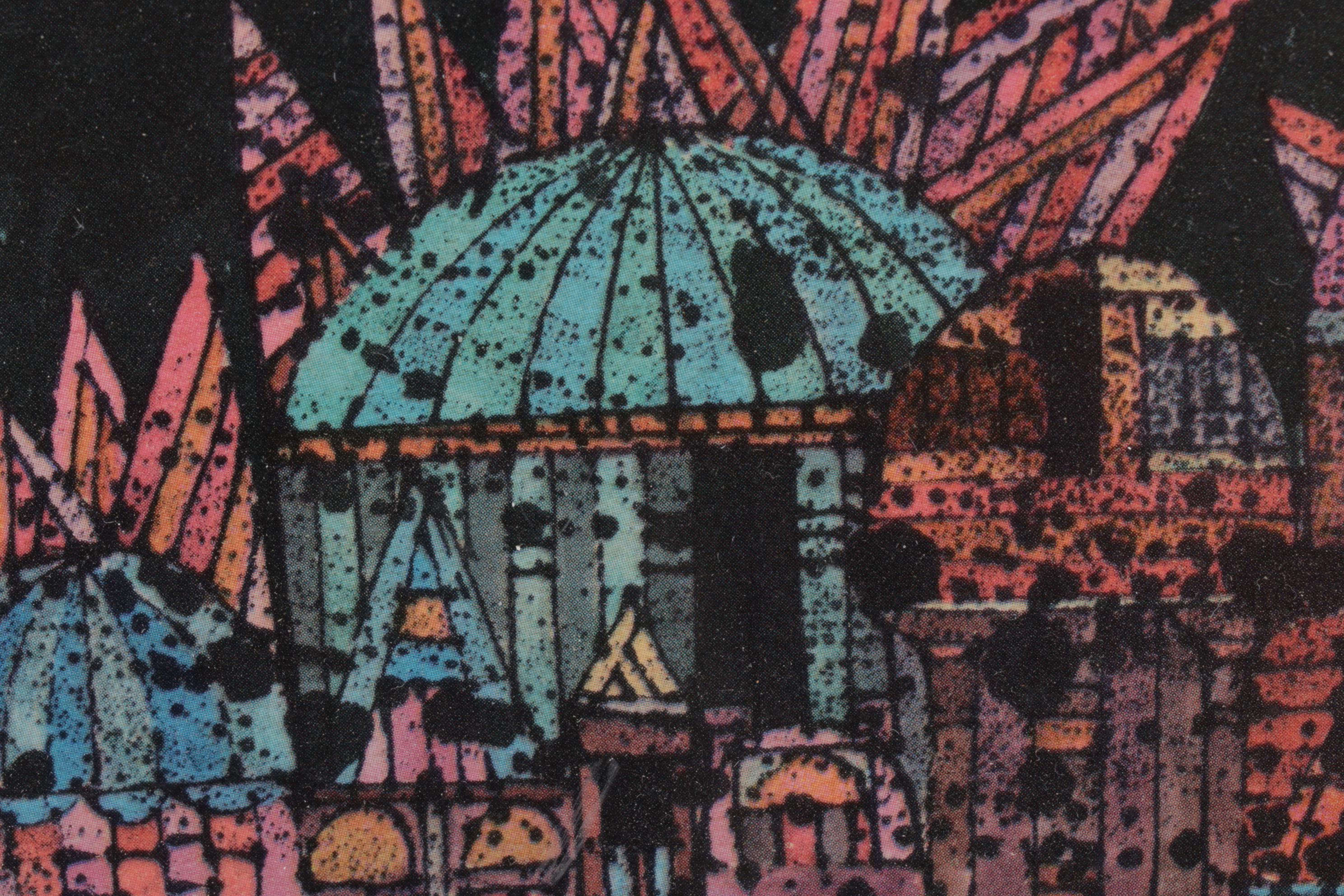 Milton Glaser Offset Litho Album Cover Art For Stravinsky Conducts Stravinsky