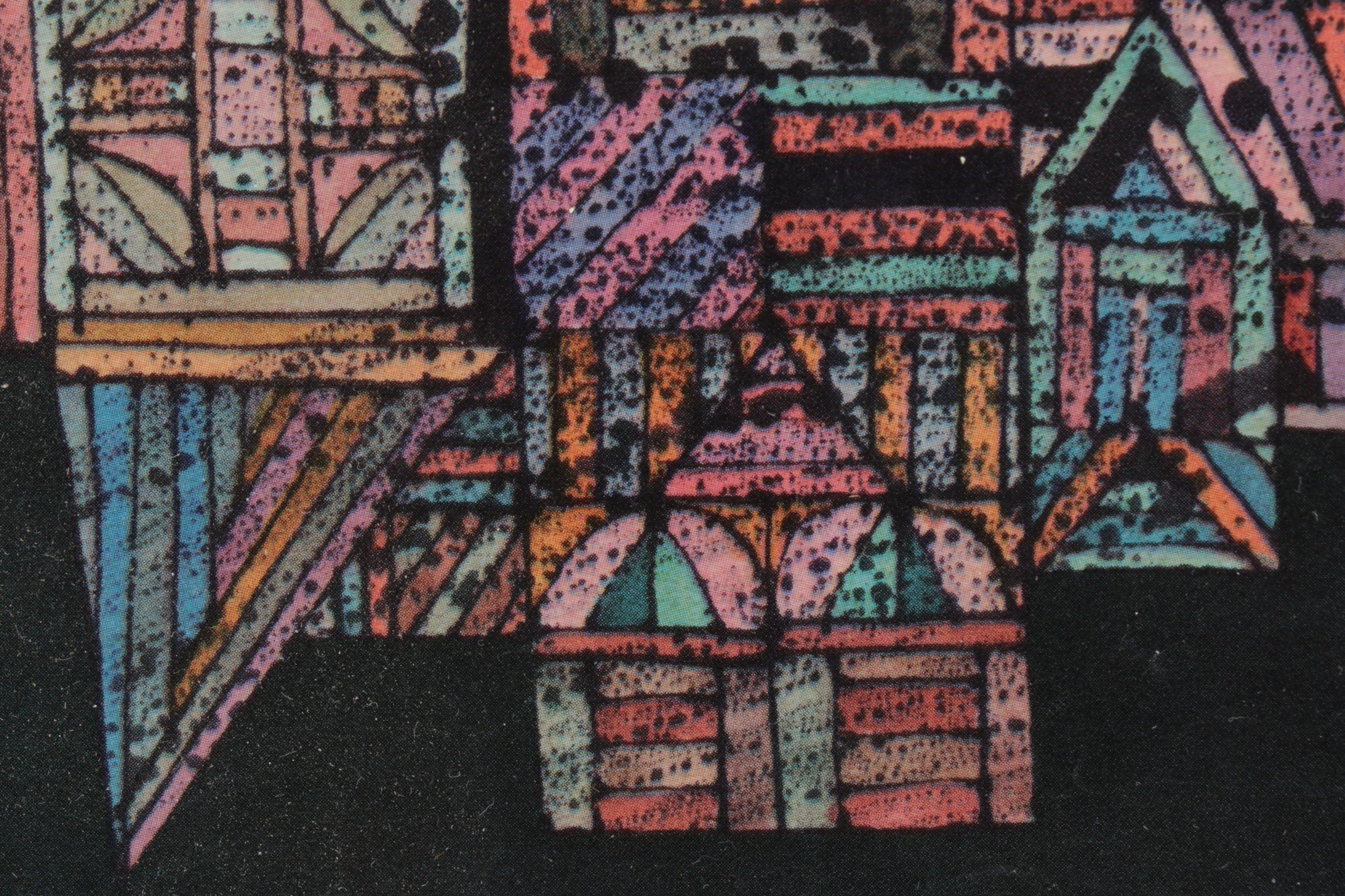 Milton Glaser Offset Litho Album Cover Art For Stravinsky Conducts Stravinsky