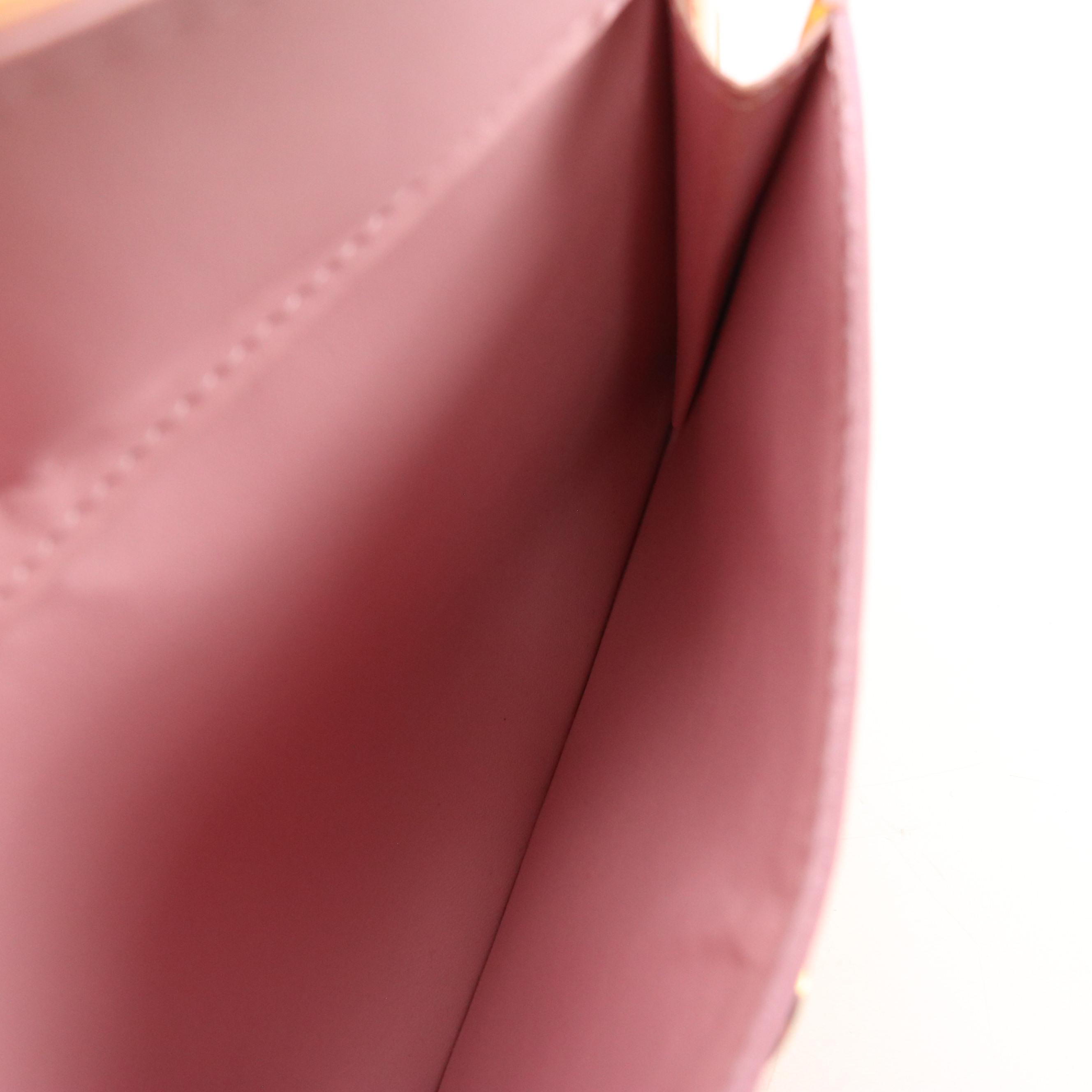 Louis Vuitton Fulton Waist Bag in Monogram Vernis and Vachetta Leather