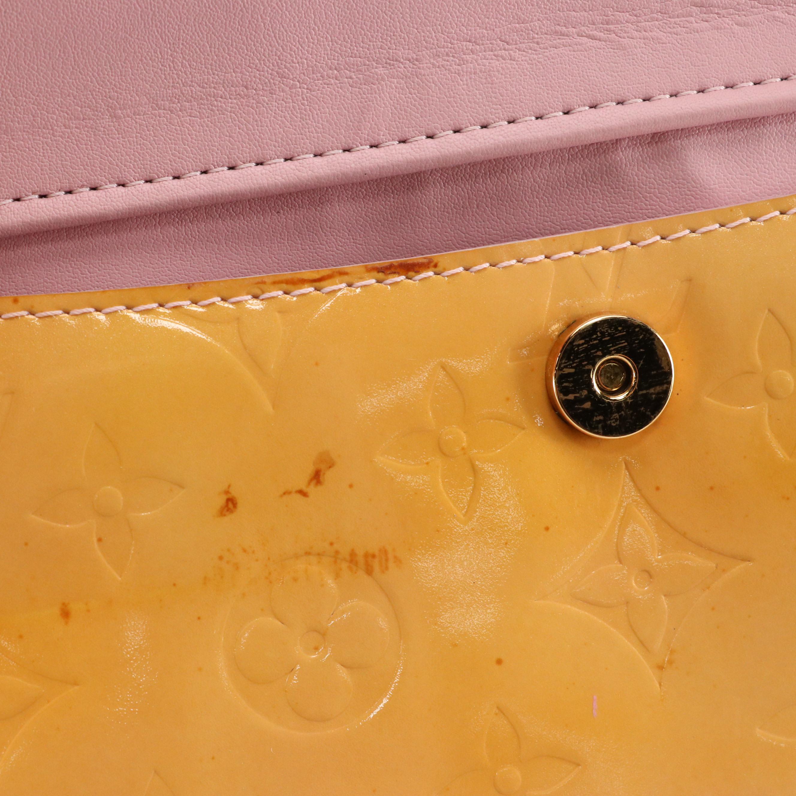 Louis Vuitton Fulton Waist Bag in Monogram Vernis and Vachetta Leather