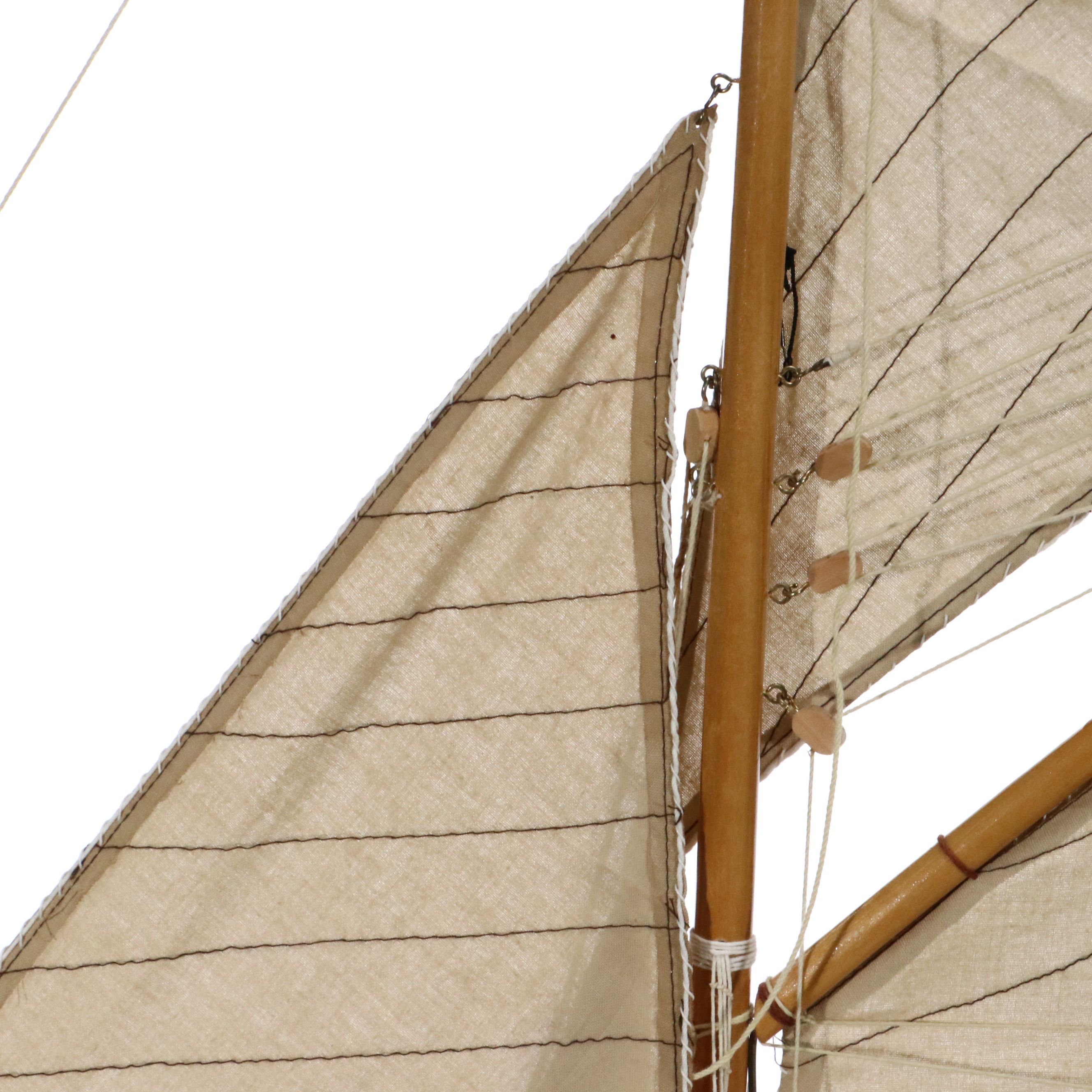 America's Cup "Columbia" J-Boat Scale Model Yacht