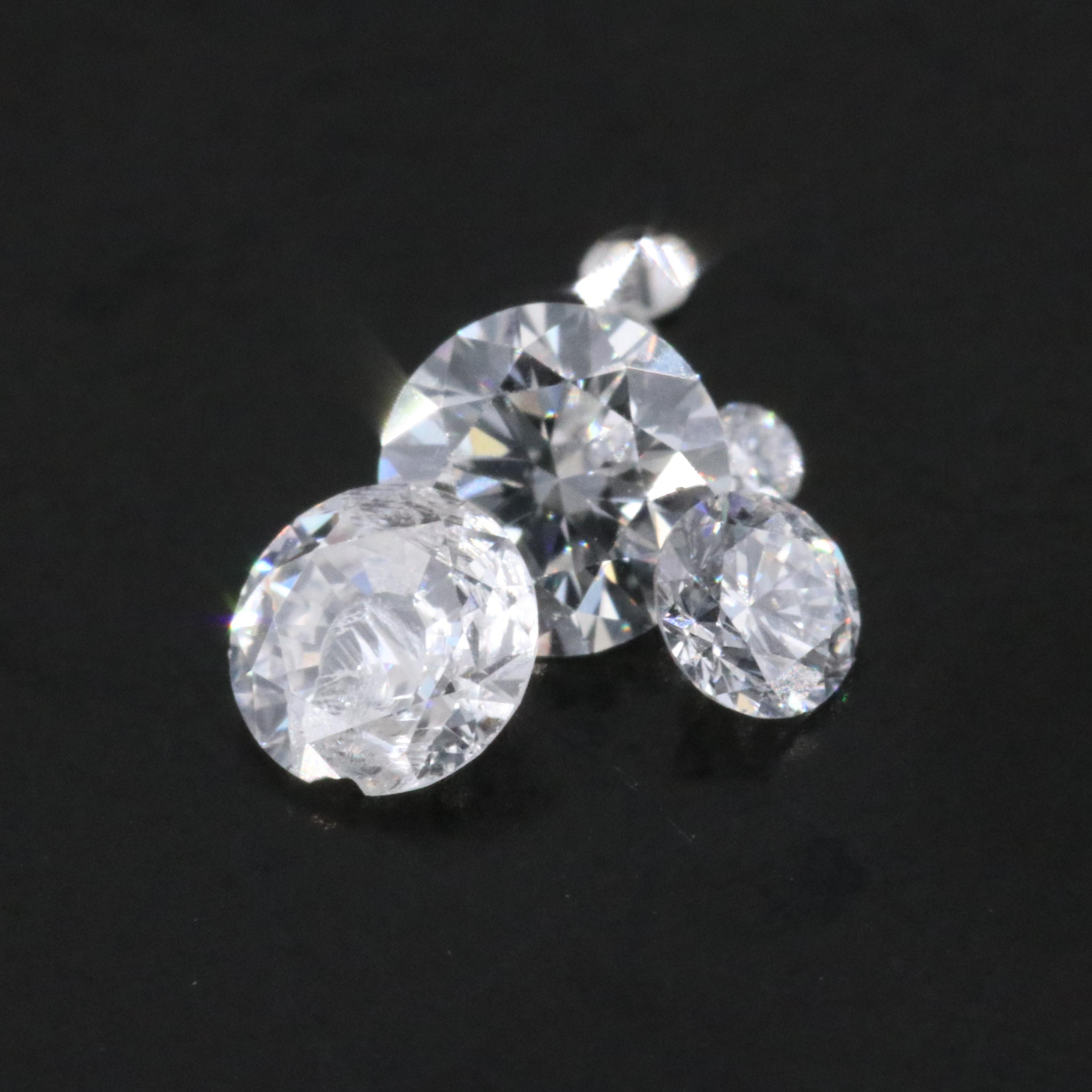 Loose 2.64 CTW Lab Grown Diamonds