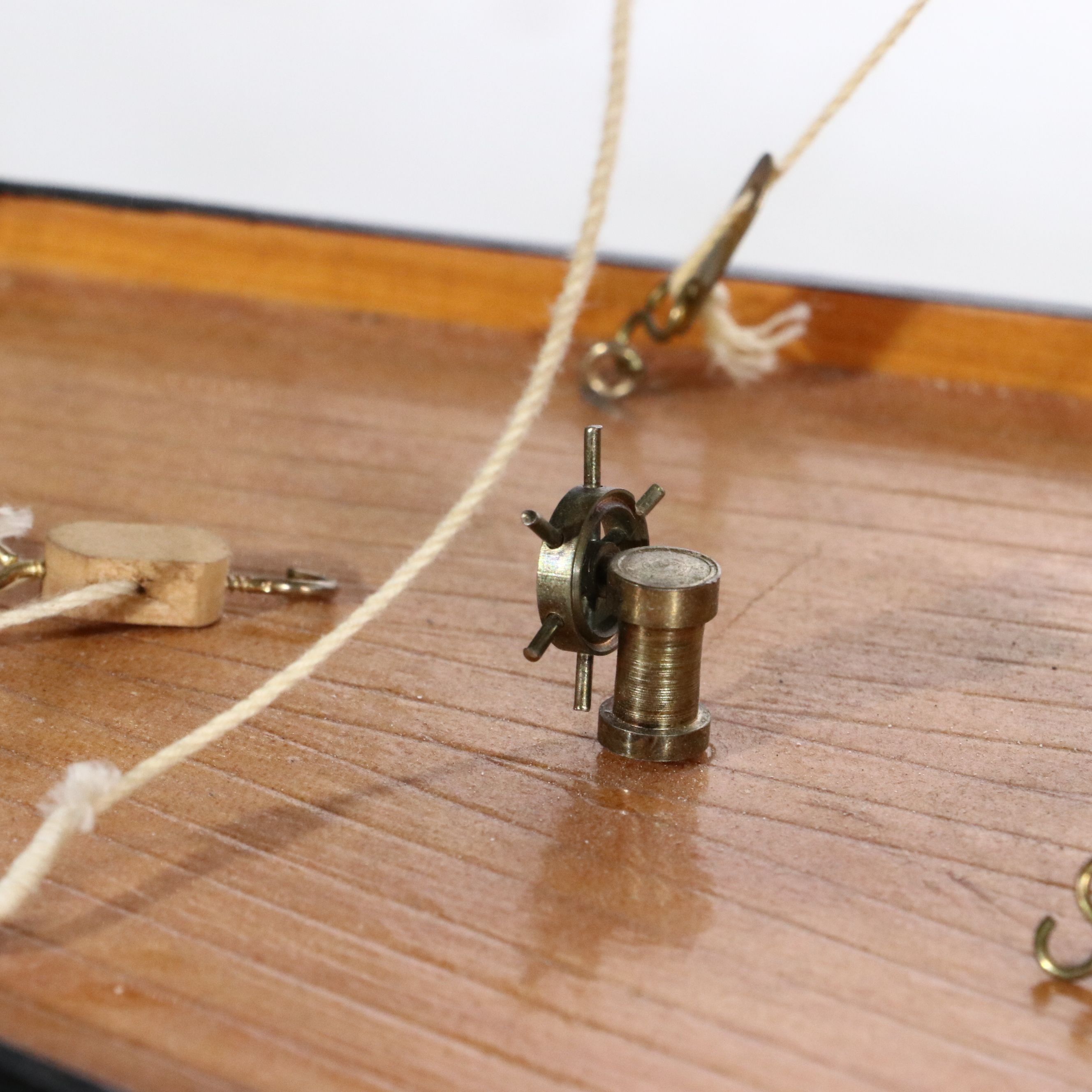 America's Cup "Columbia" J-Boat Scale Model Yacht