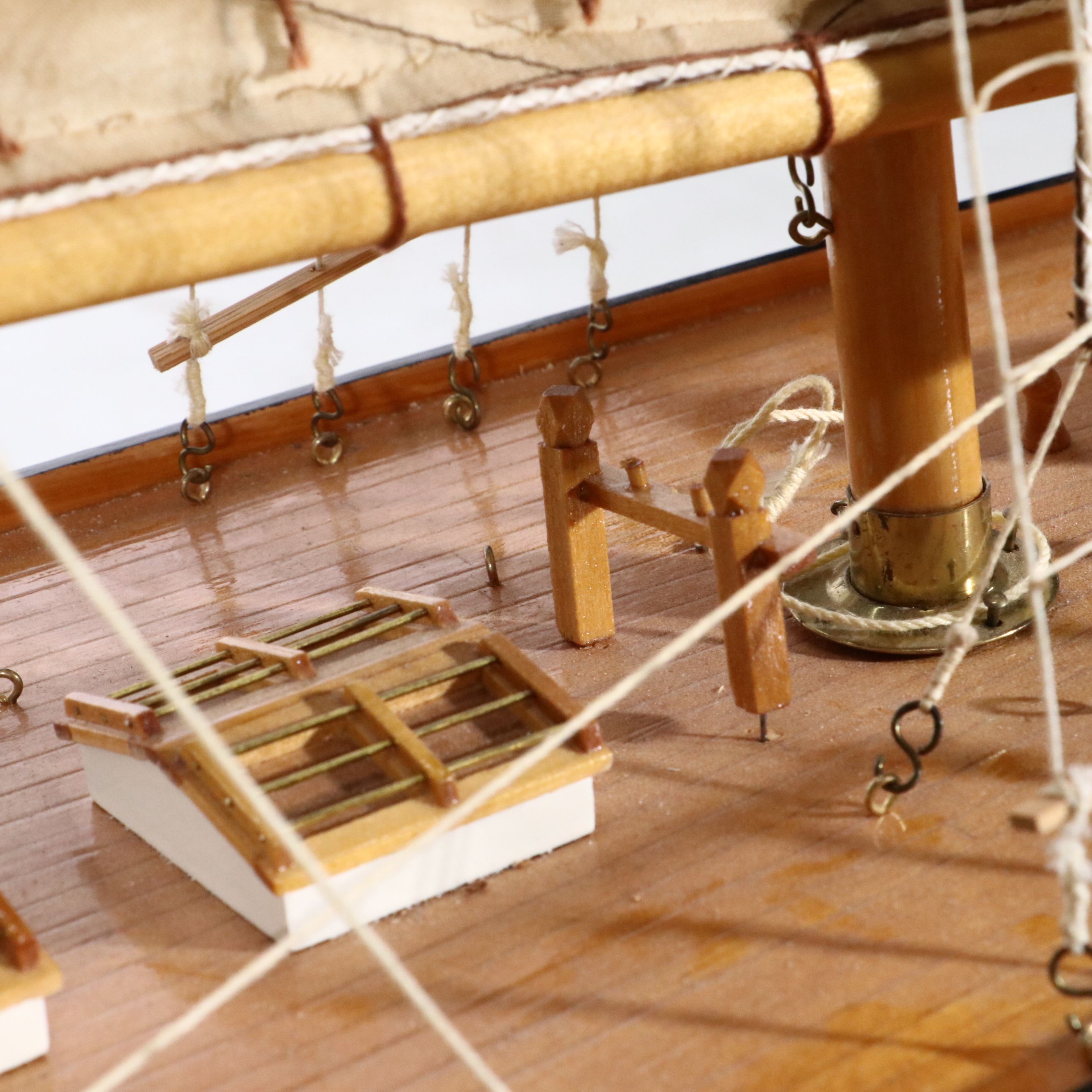 America's Cup "Columbia" J-Boat Scale Model Yacht