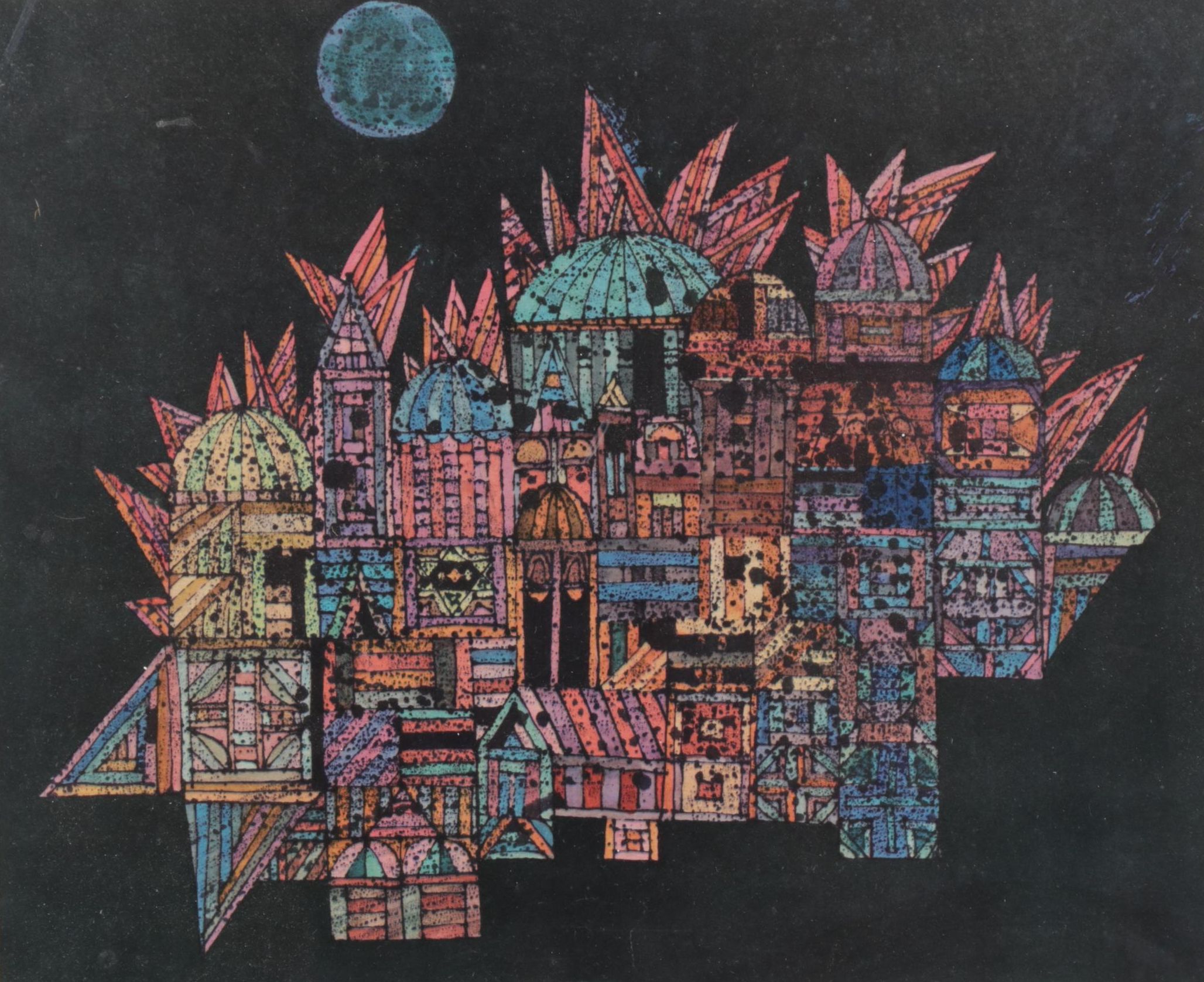 Milton Glaser Offset Litho Album Cover Art For Stravinsky Conducts Stravinsky