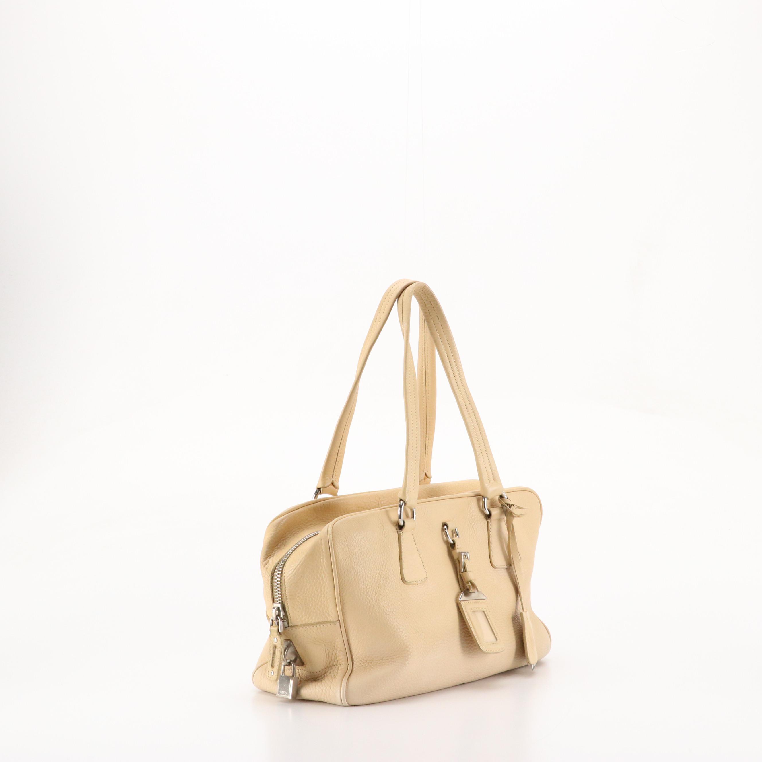 Prada Vitello Daino Leather Shoulder Bag