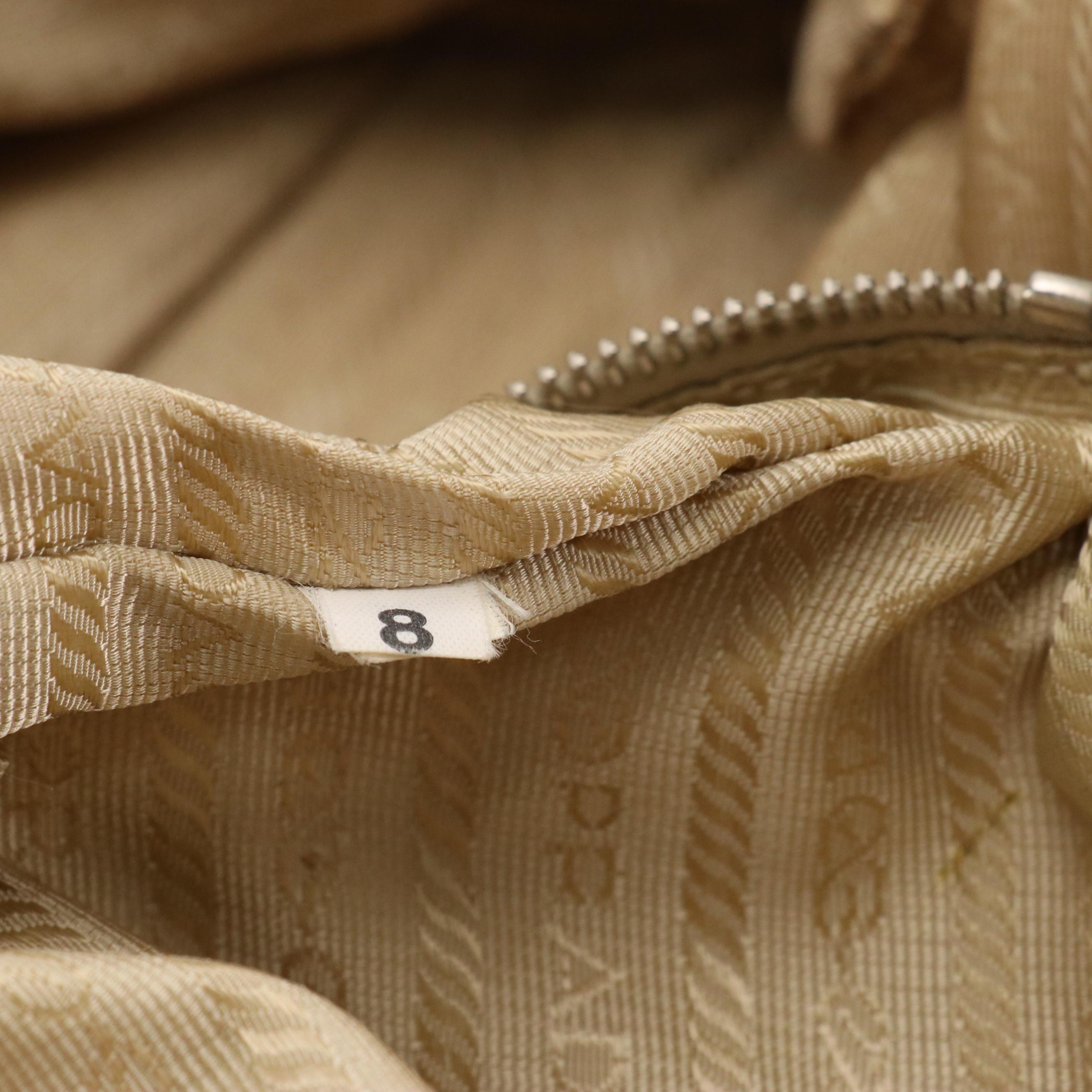 Prada Vitello Daino Leather Shoulder Bag