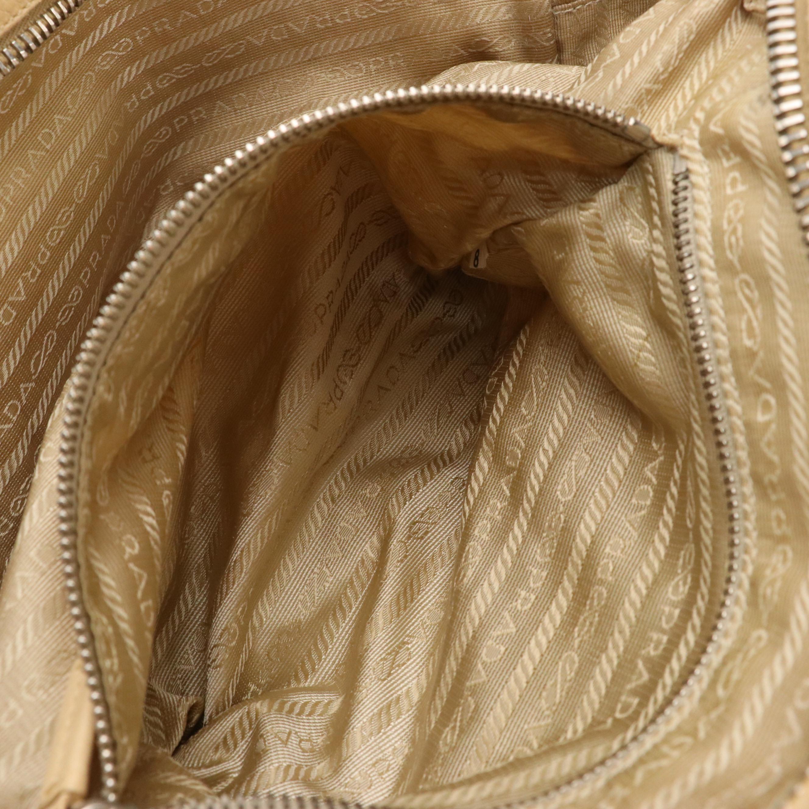 Prada Vitello Daino Leather Shoulder Bag