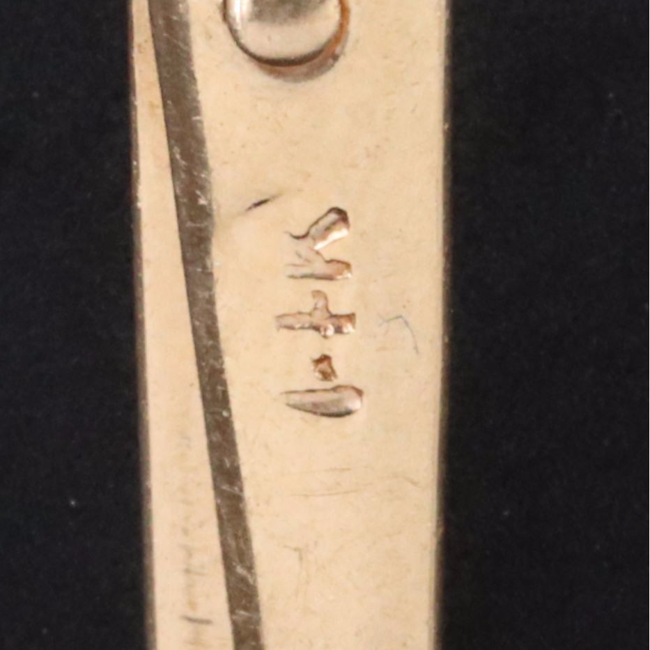 14K Articulated Scissors Charm Pendant