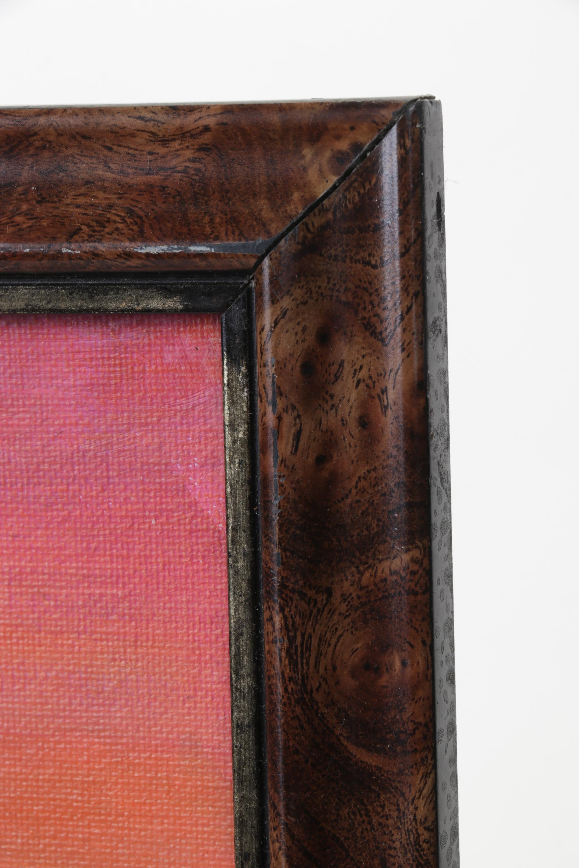 Coastal Landscape Oil Painting of Warm-Toned Beach at Sunset