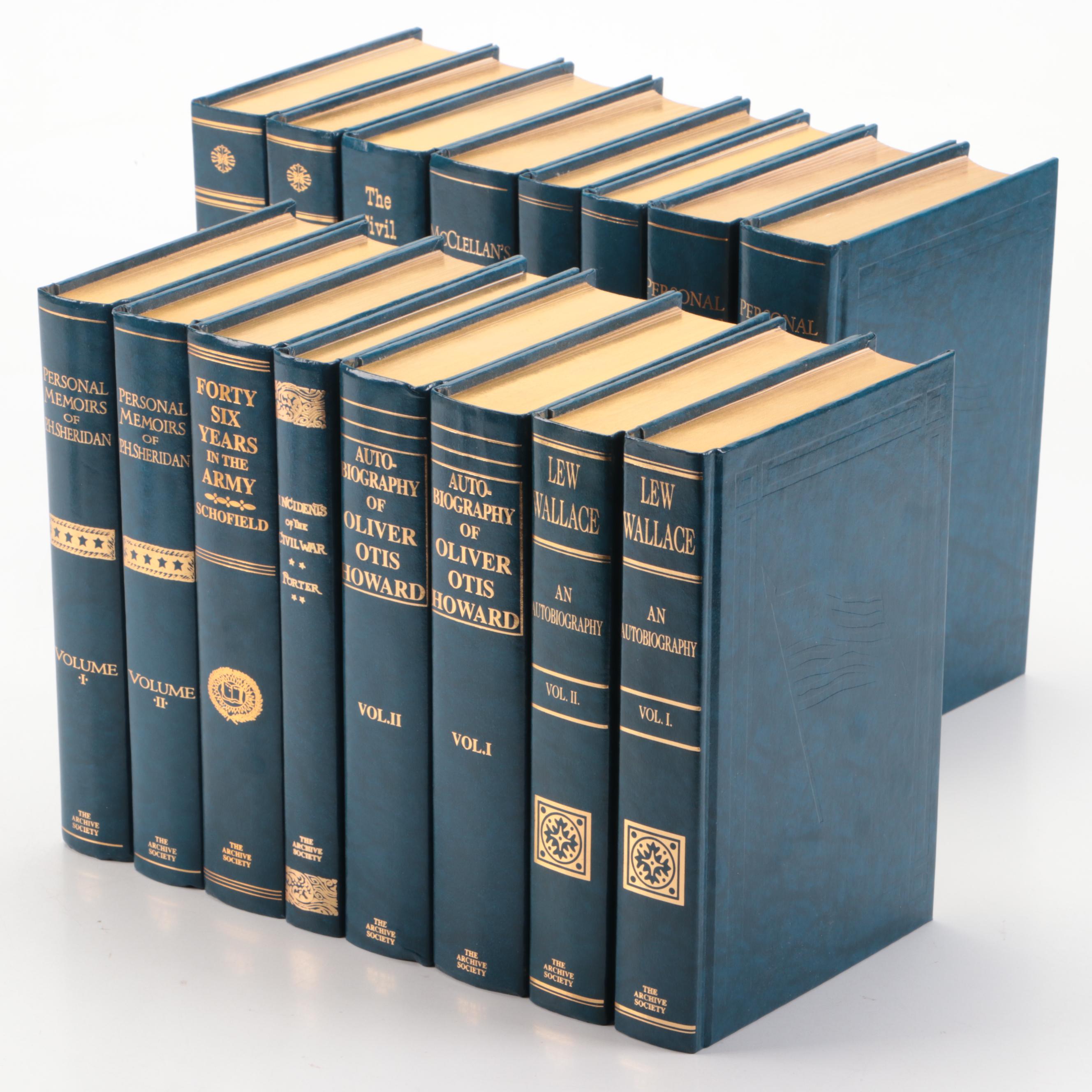 "Personal Memoirs of U. S. Grant" Two-Volume Set and More Union Army Books