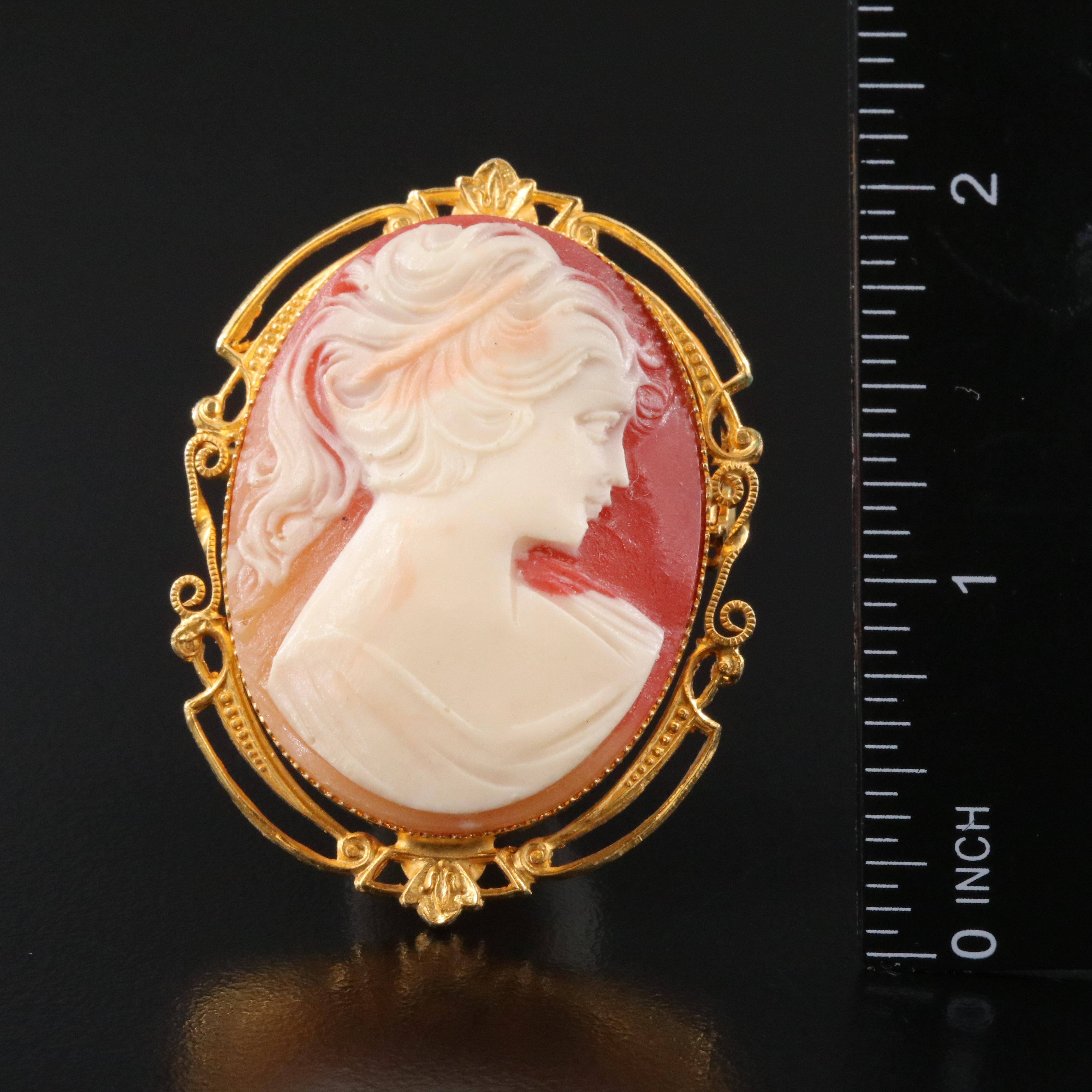 Cameo Brooch