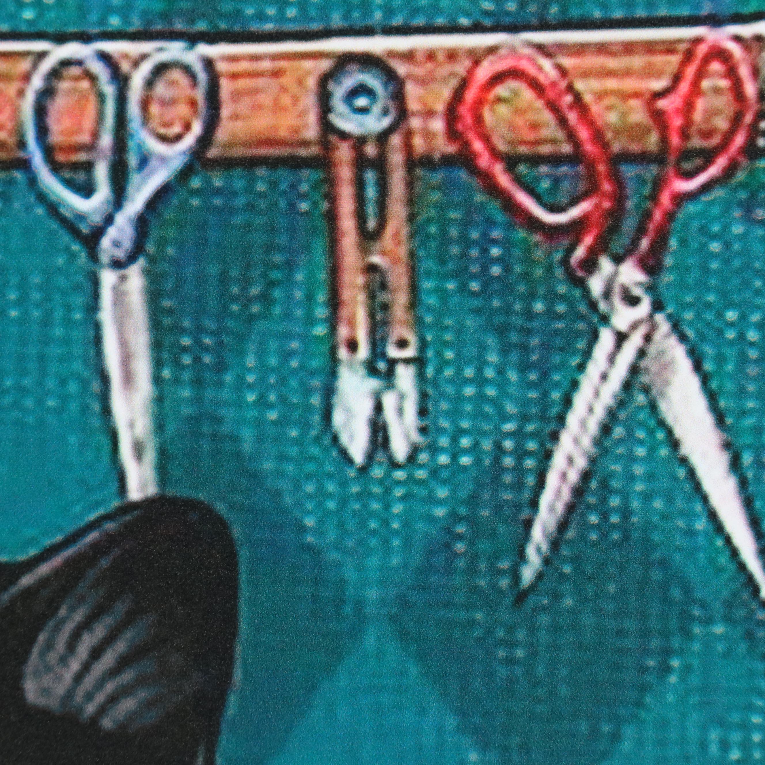 Novelty Cat Giclée "That's What I Do: I Sew and I Know Things"