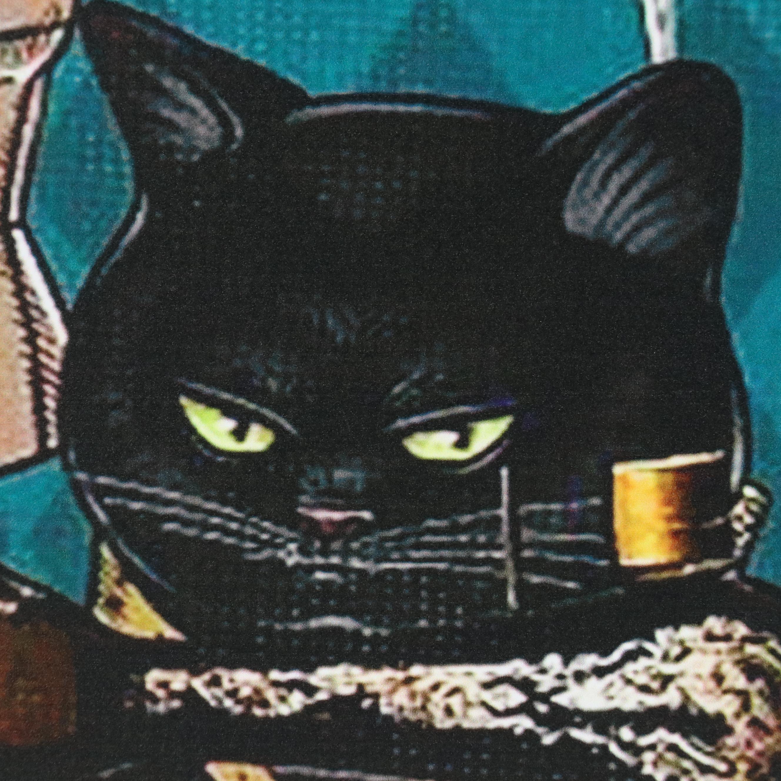 Novelty Cat Giclée "That's What I Do: I Sew and I Know Things"