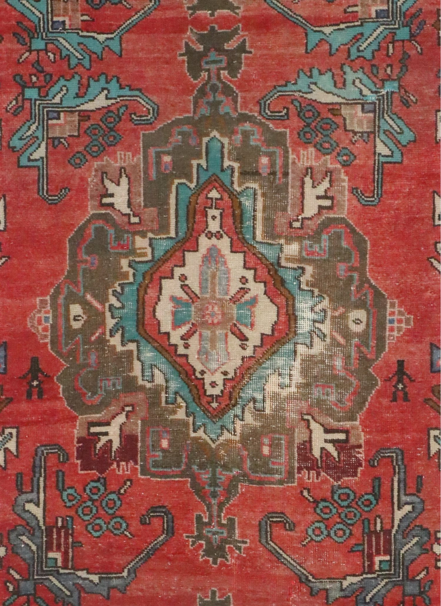 2'5 x 9'7 Hand-Knotted Persian Remnant Carpet Runner