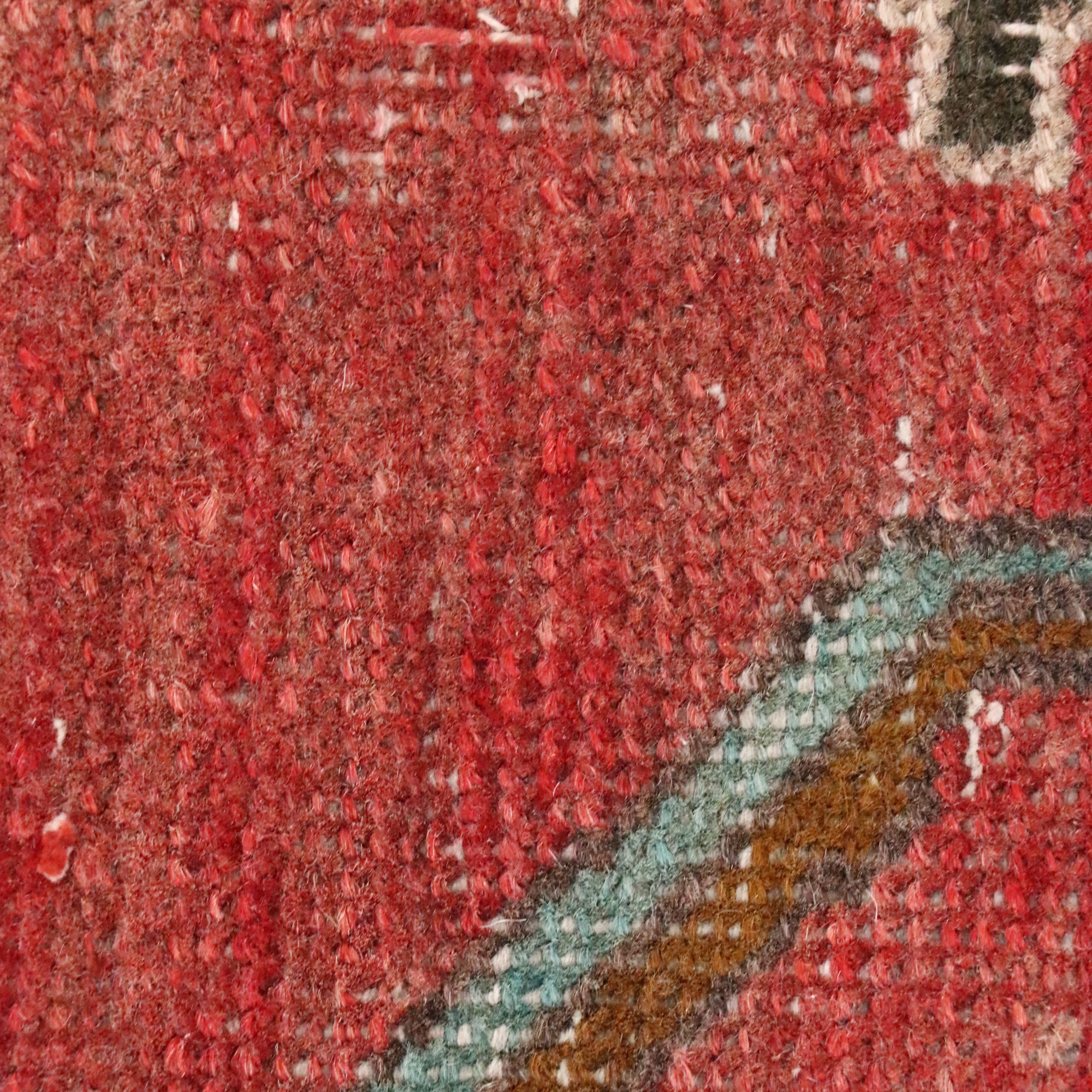 2'5 x 9'7 Hand-Knotted Persian Remnant Carpet Runner