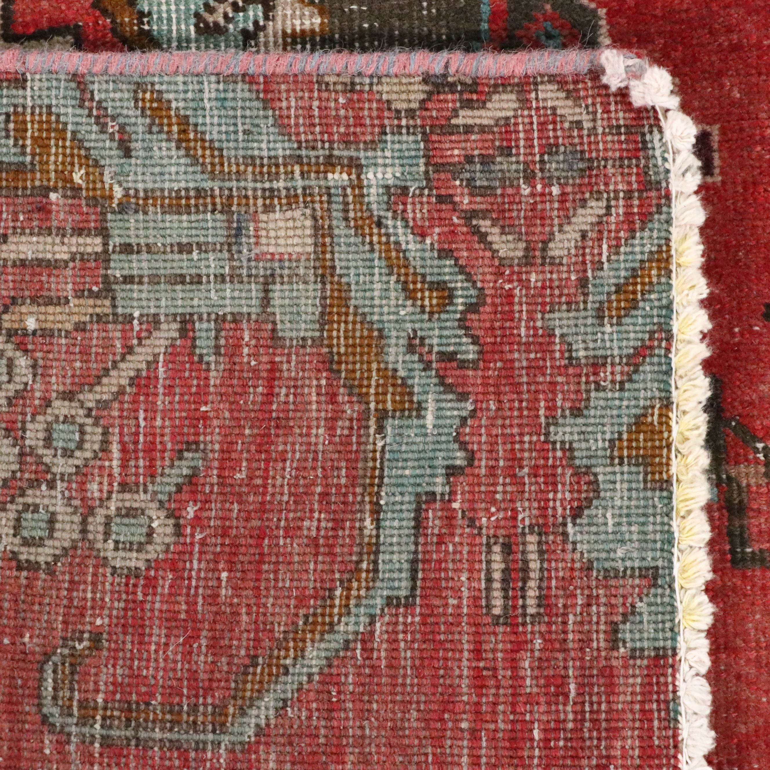 2'5 x 9'7 Hand-Knotted Persian Remnant Carpet Runner