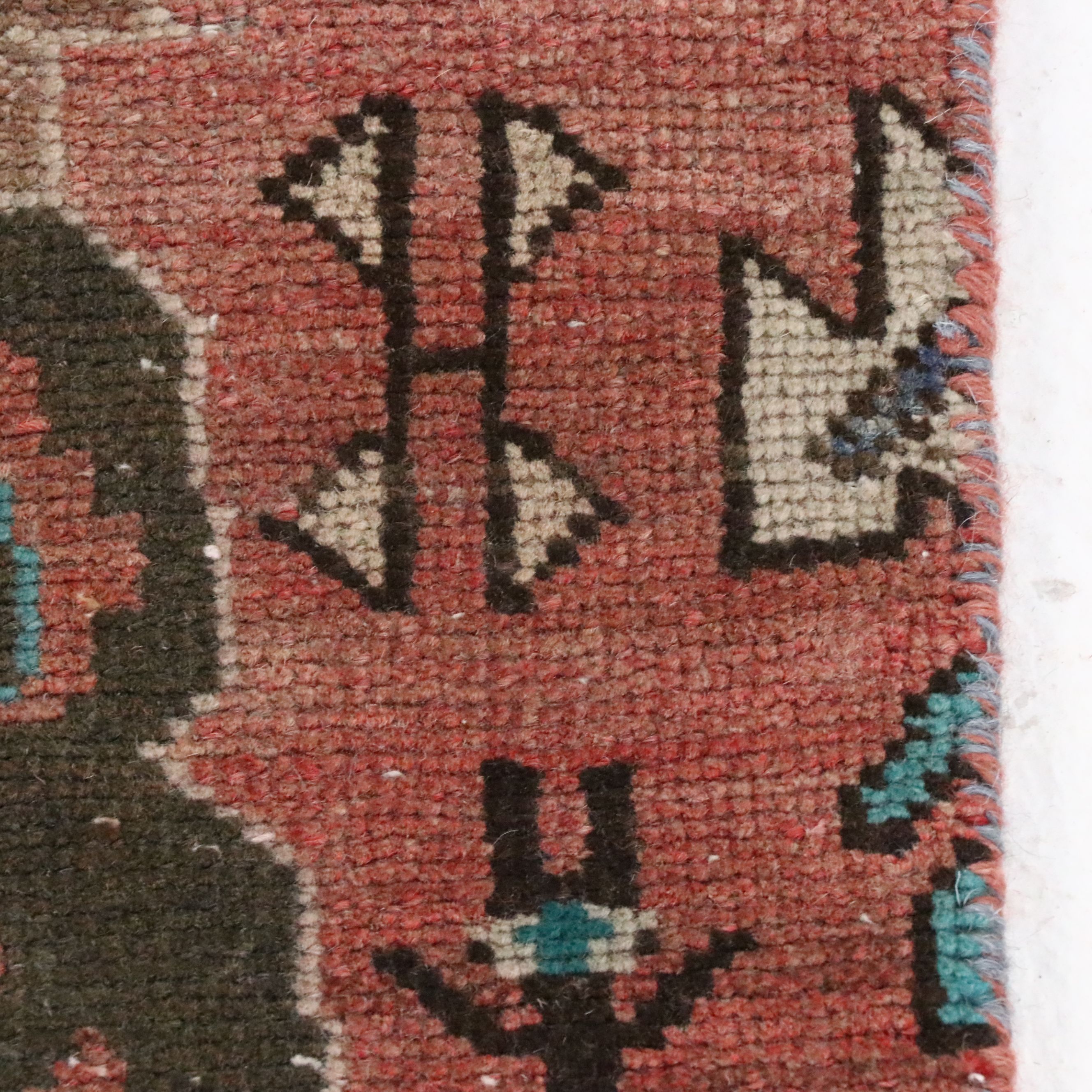 2'5 x 9'7 Hand-Knotted Persian Remnant Carpet Runner