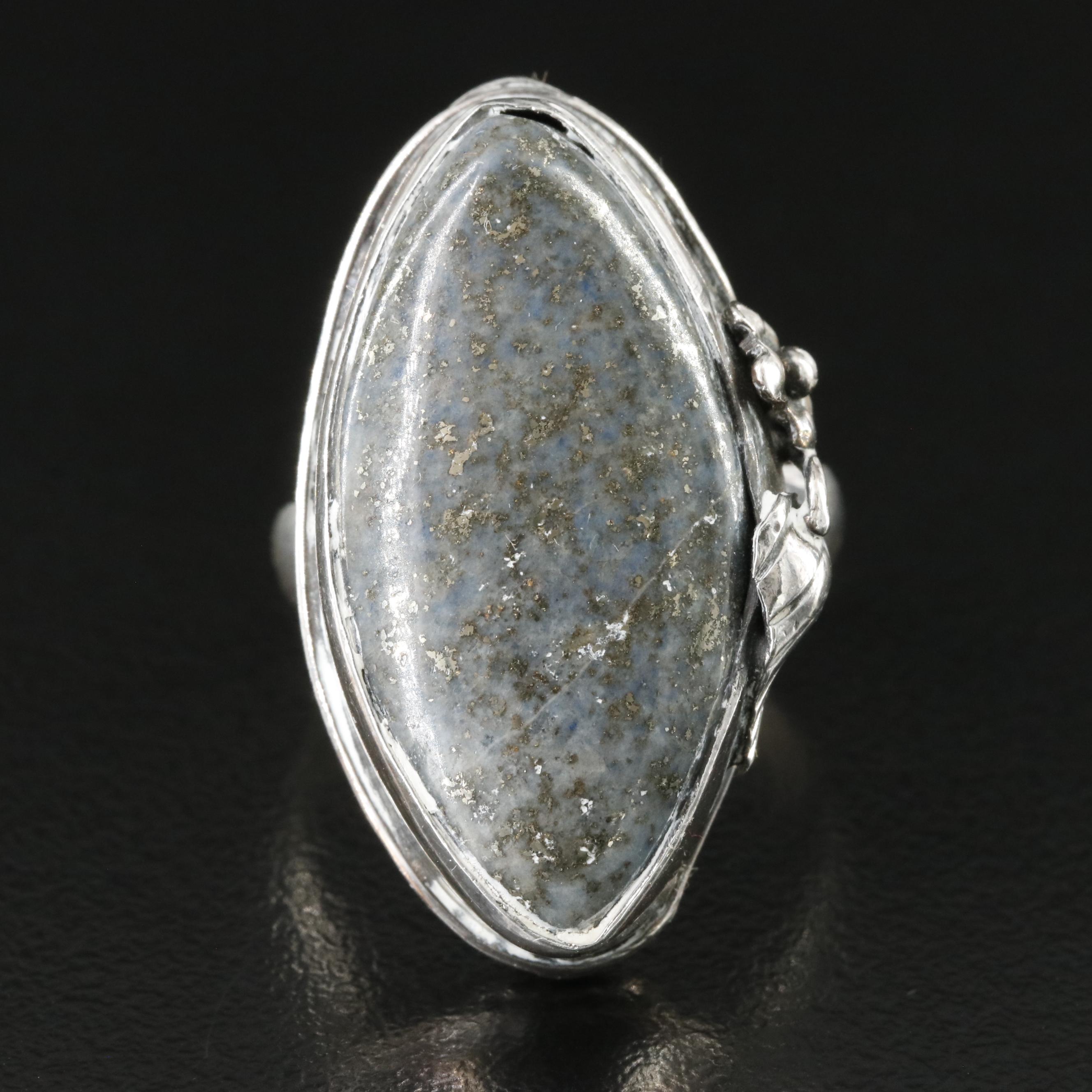 Sterling Lapis Lazuli Ring