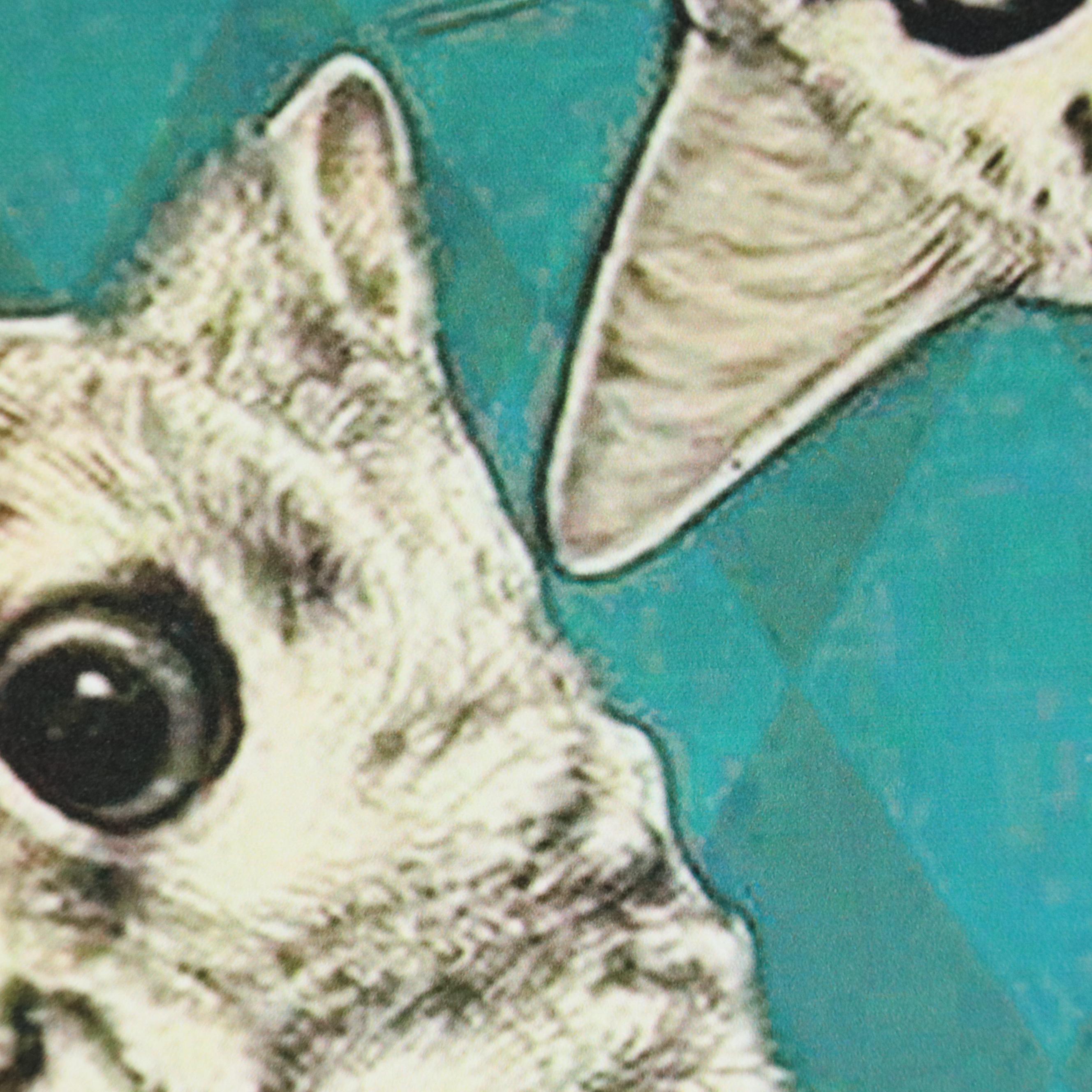 Novelty Cat Giclée "Home is Where the Cats Are"