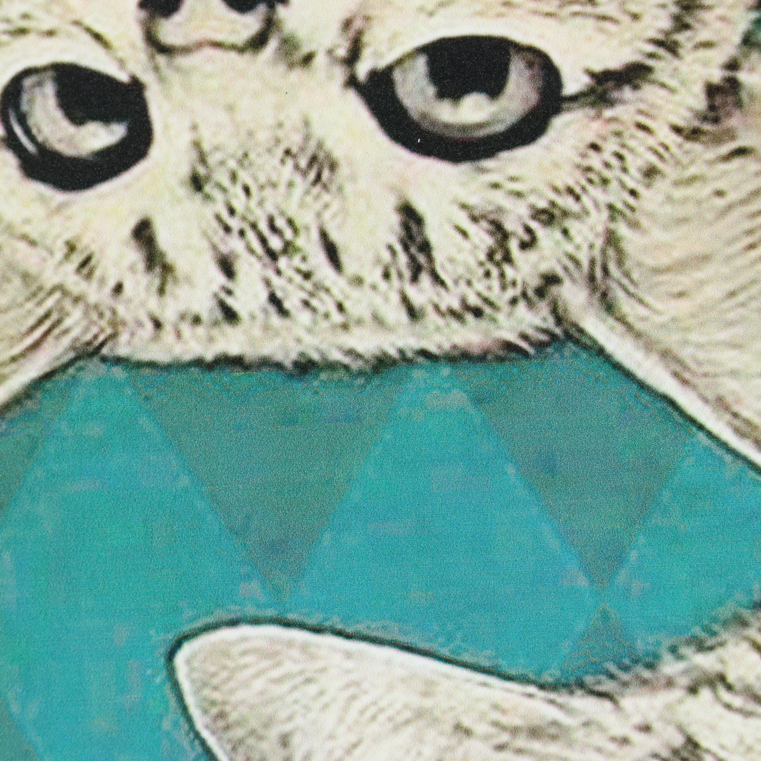 Novelty Cat Giclée "Home is Where the Cats Are"