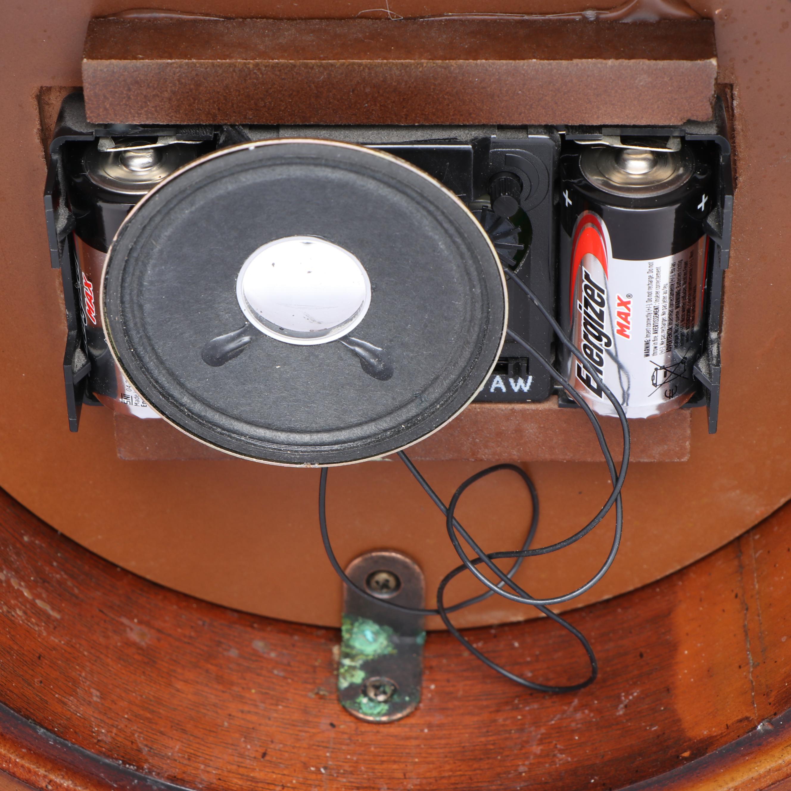 Sligh Victorian Style Wood Mantel Clock