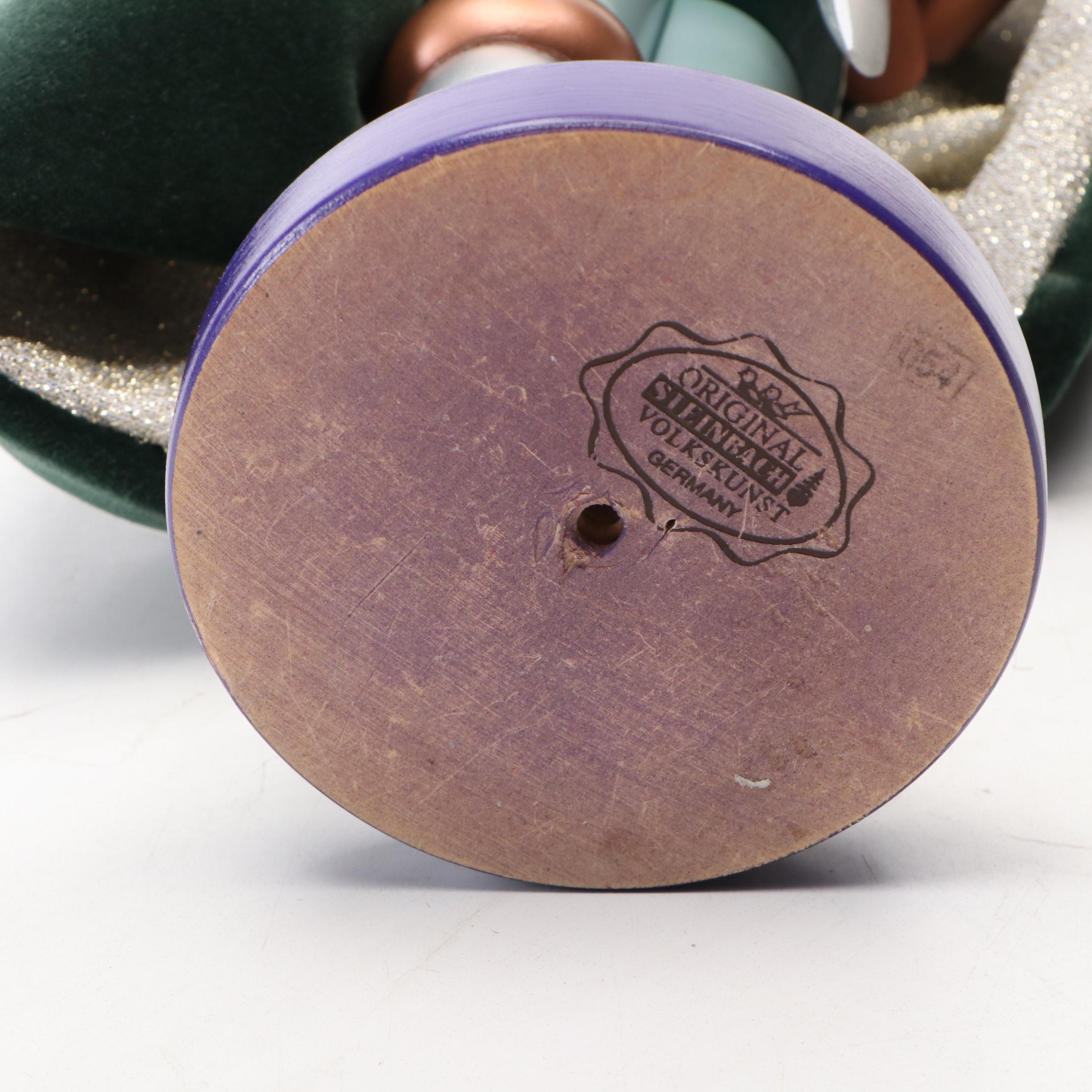 Steinbach German Handmade Sir Galahad and Chimney Sweep Nutcrackers