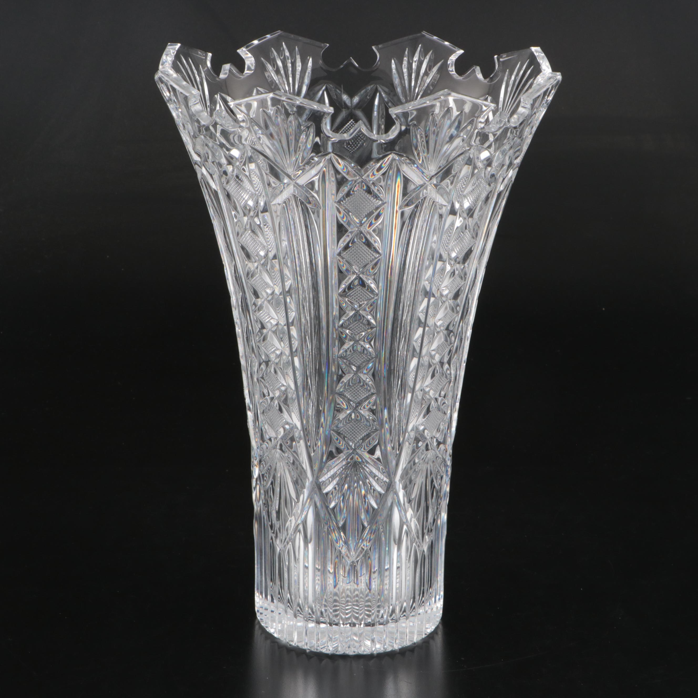 Waterford "Maritana" Crystal Vase