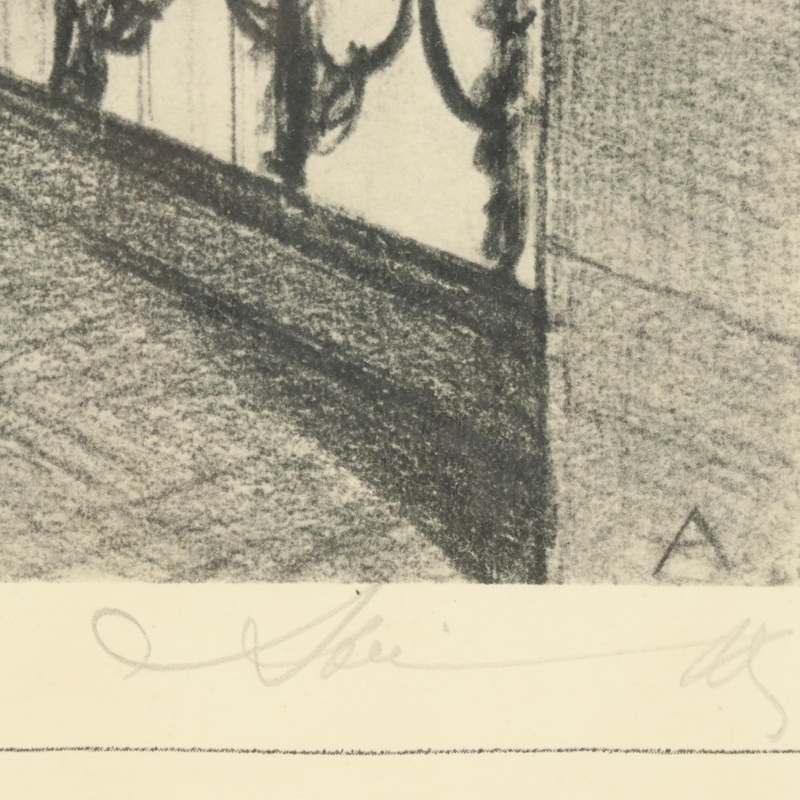 Halftones of Gothic Church Interiors