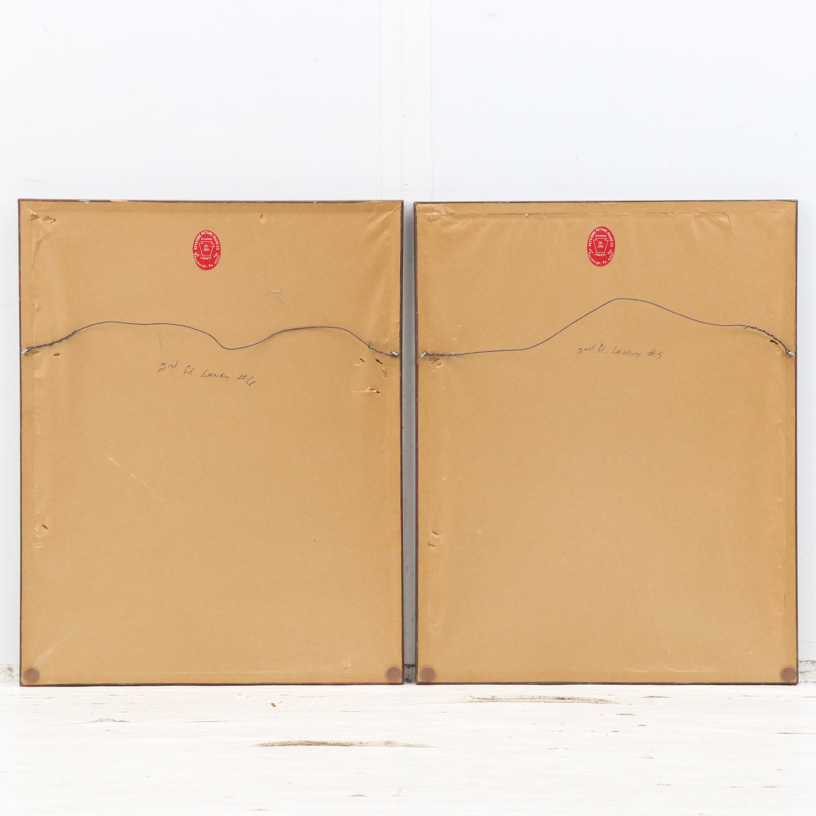 Halftones of Gothic Church Interiors