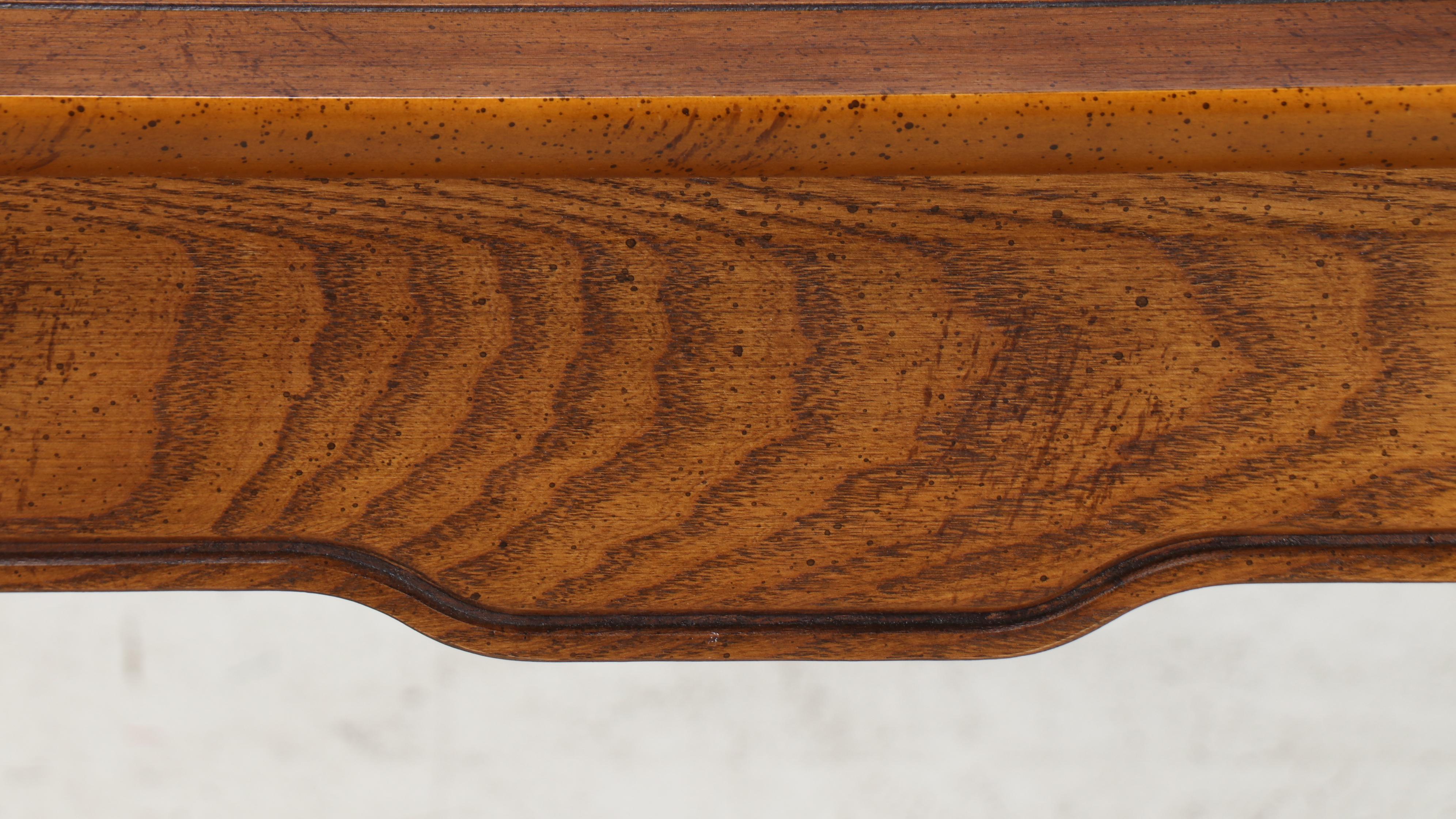 Chinese Style Virginia Maid Oak Console Table