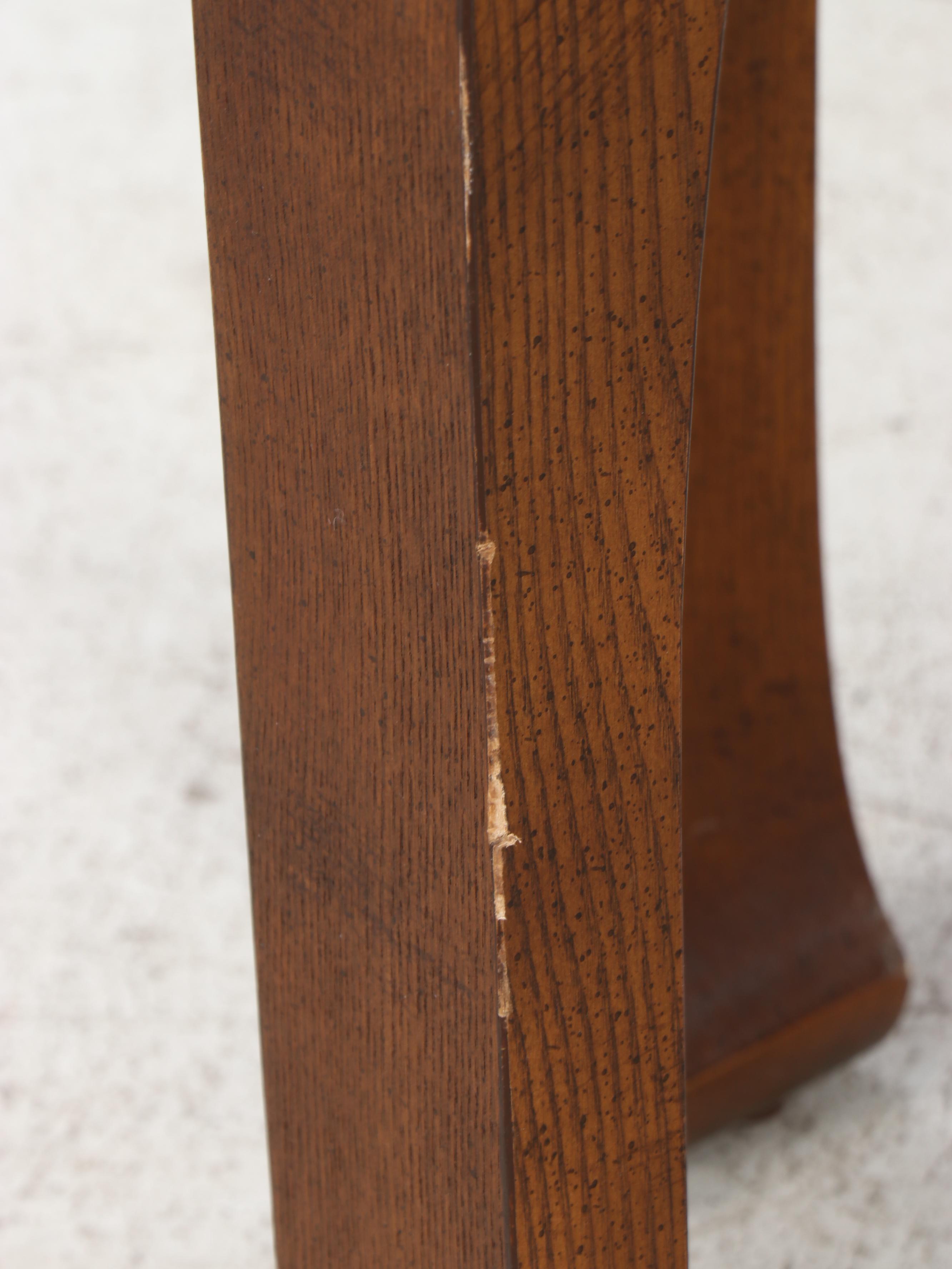 Chinese Style Virginia Maid Oak Console Table