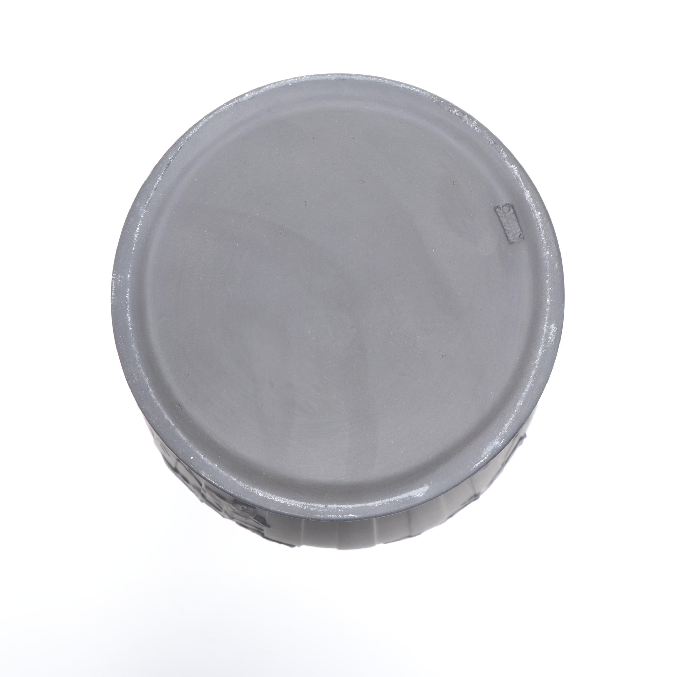 Wedgwood Foliage Black Basalt Vase