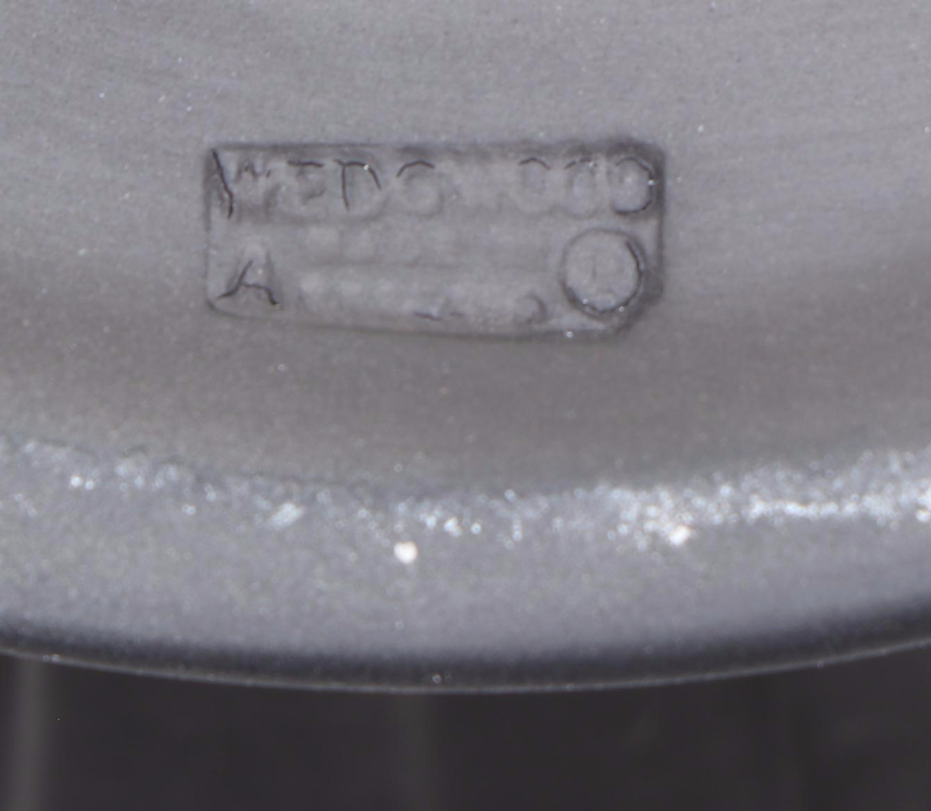 Wedgwood Foliage Black Basalt Vase