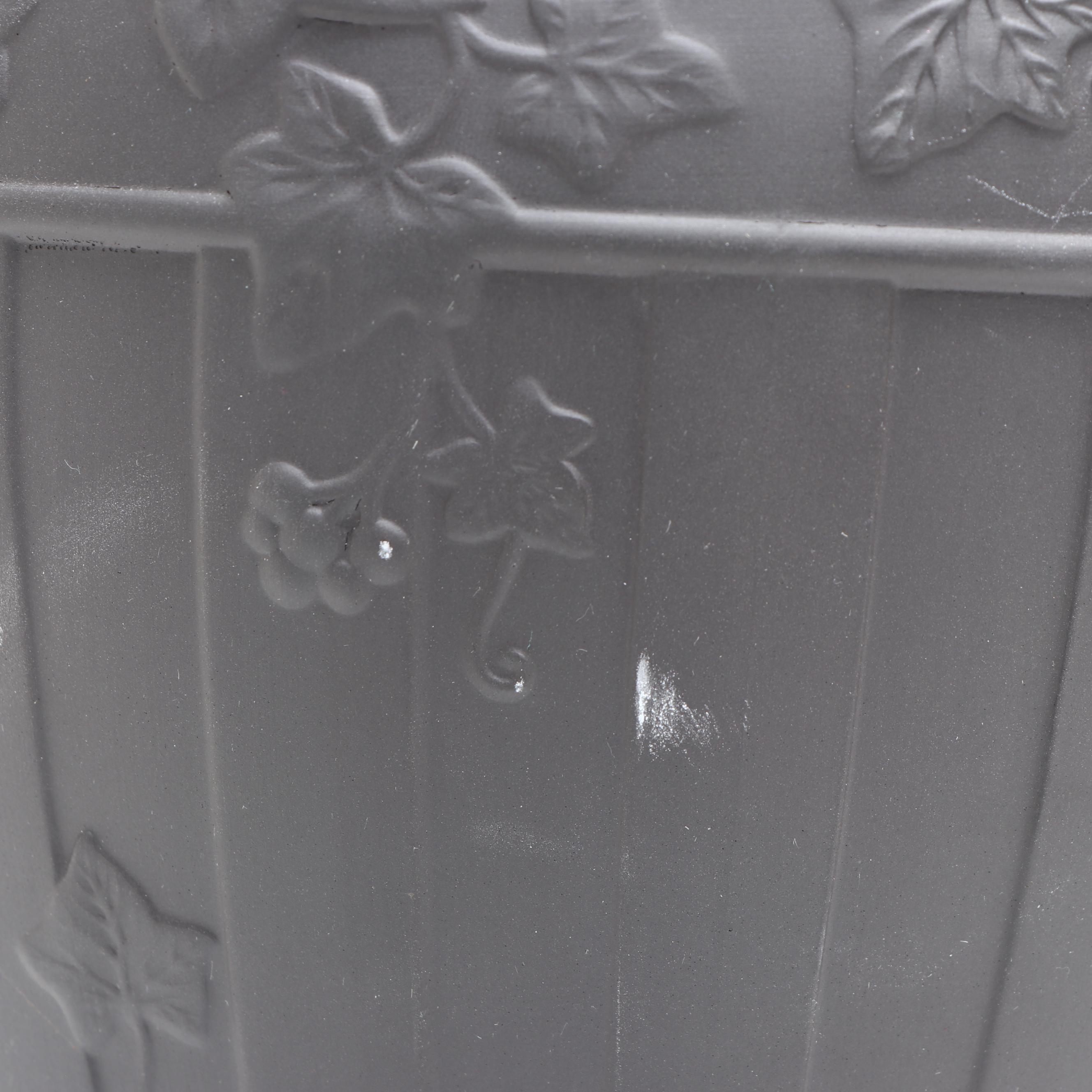 Wedgwood Foliage Black Basalt Vase