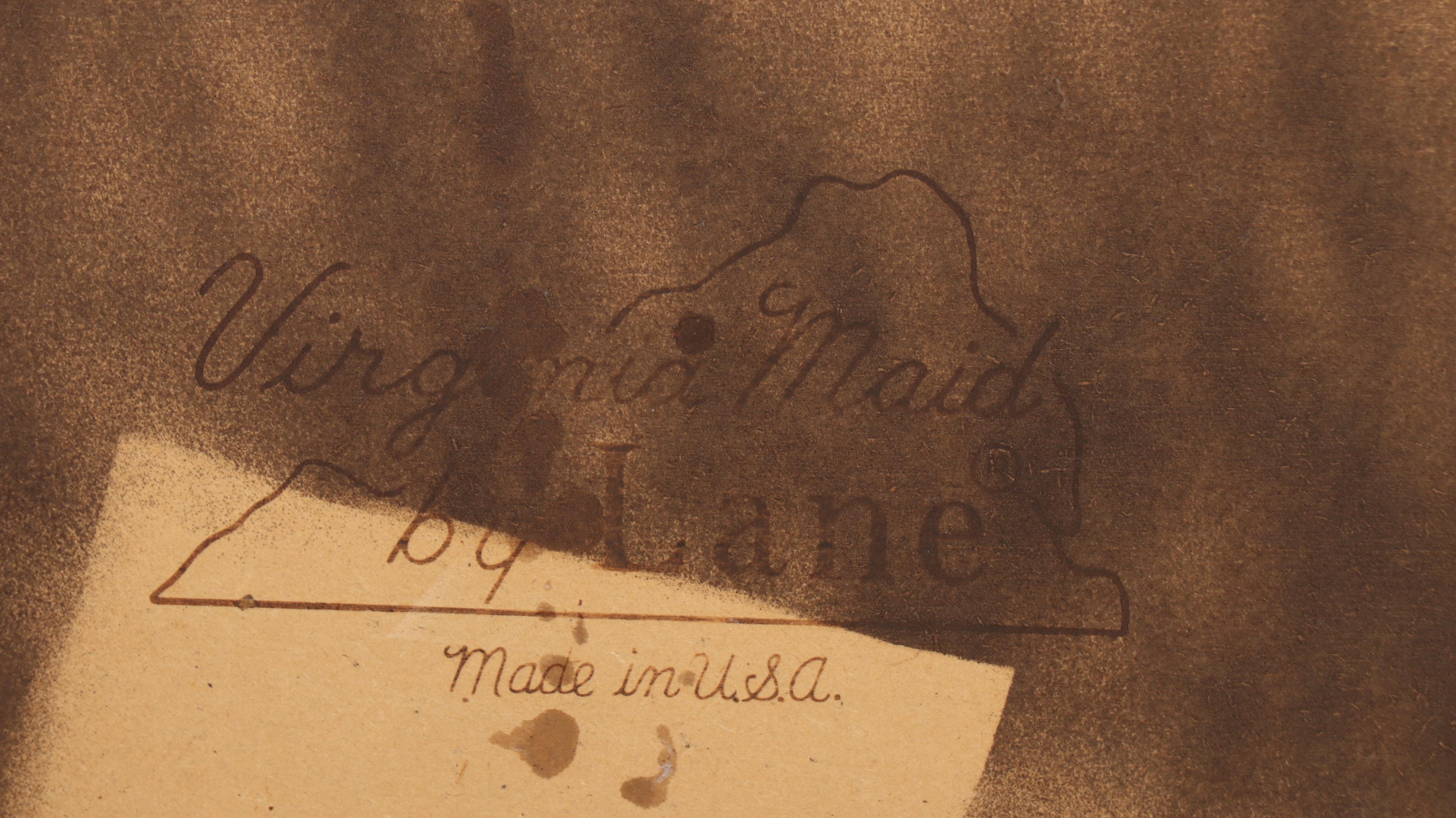 Chinese Style Virginia Maid Oak Console Table