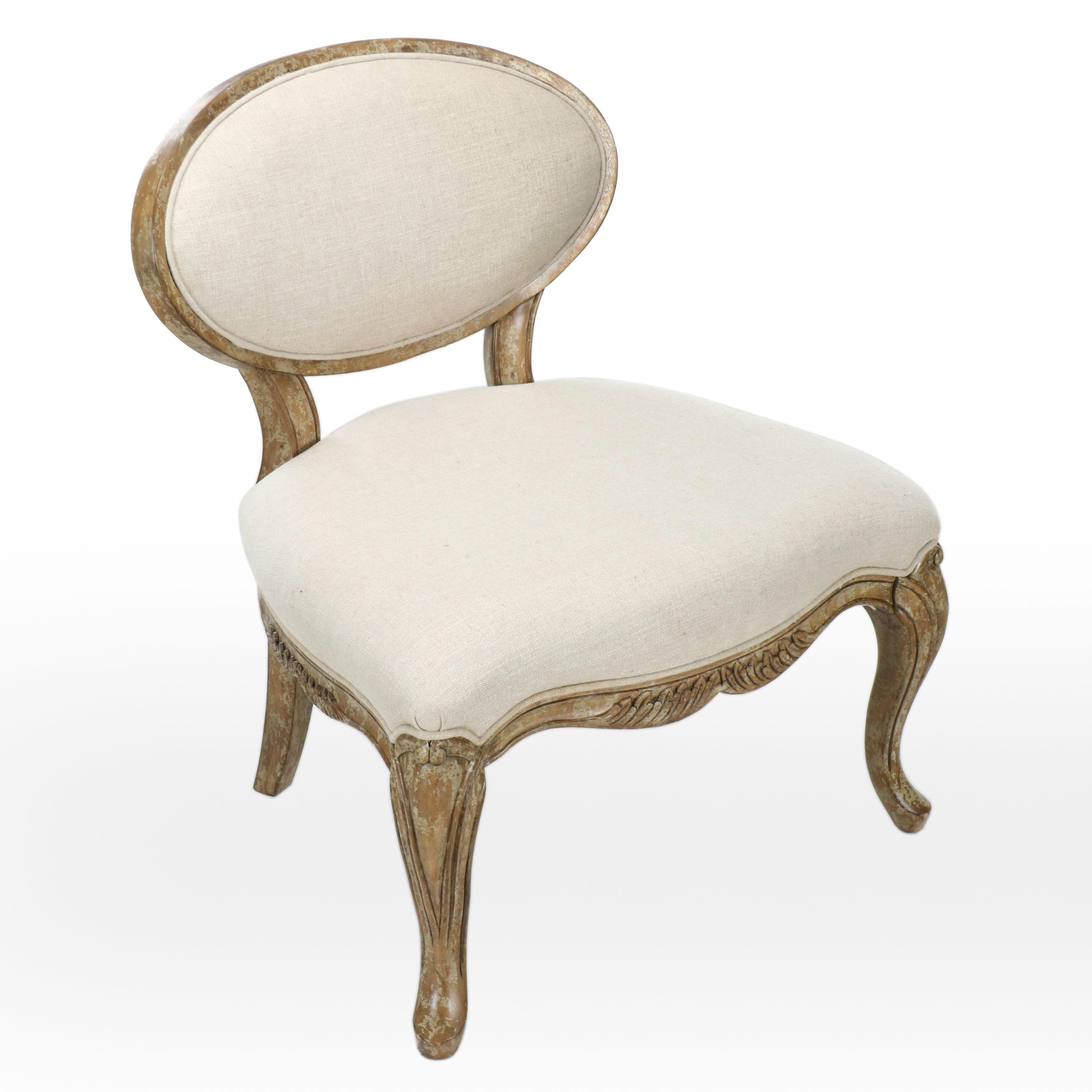 Uttermost Wooden Upholstered Side Chair