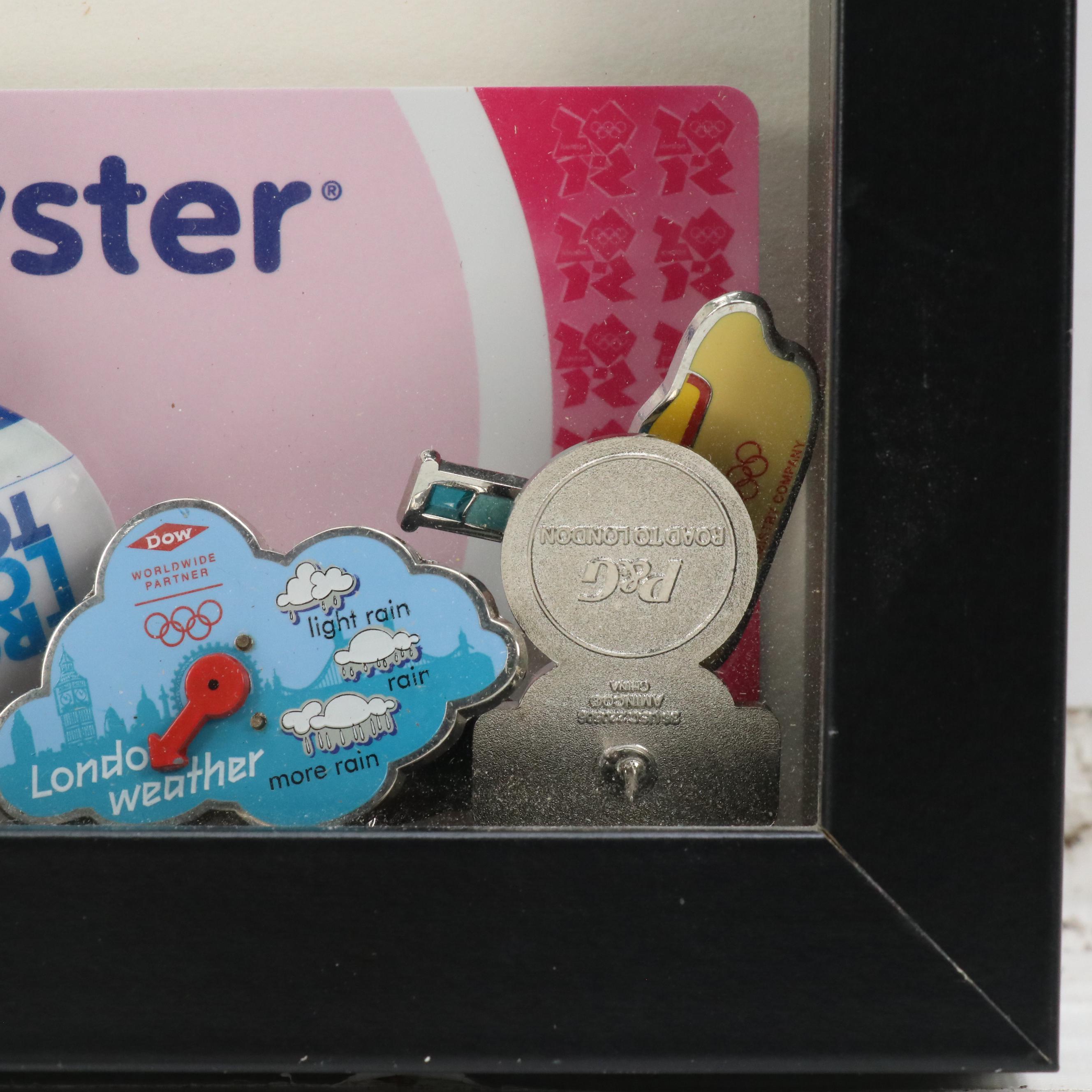 London 2012 Olympic Collection Featuring Tickets and Pins