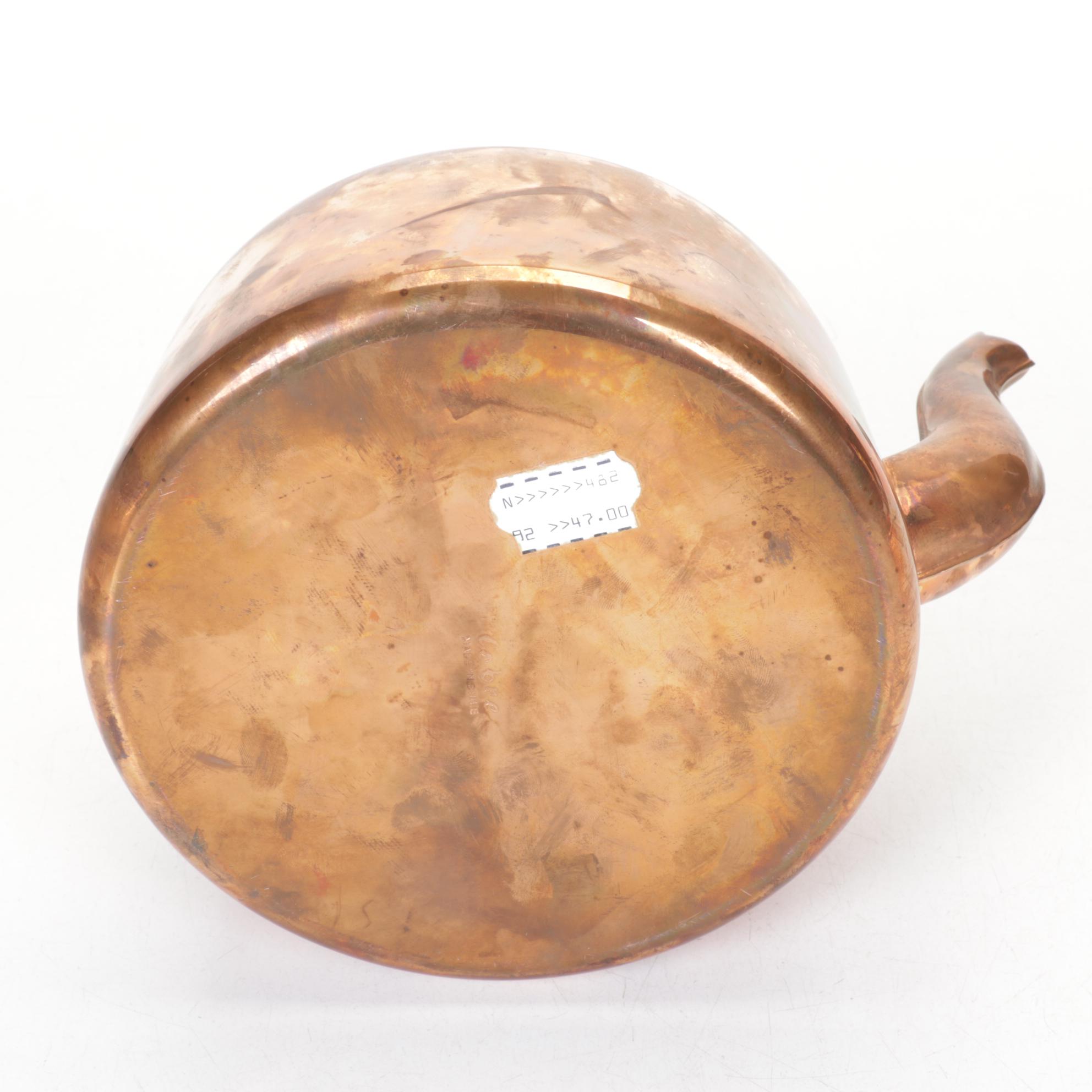 Copper Amstel Beer Serving Tray and Other Copper Items