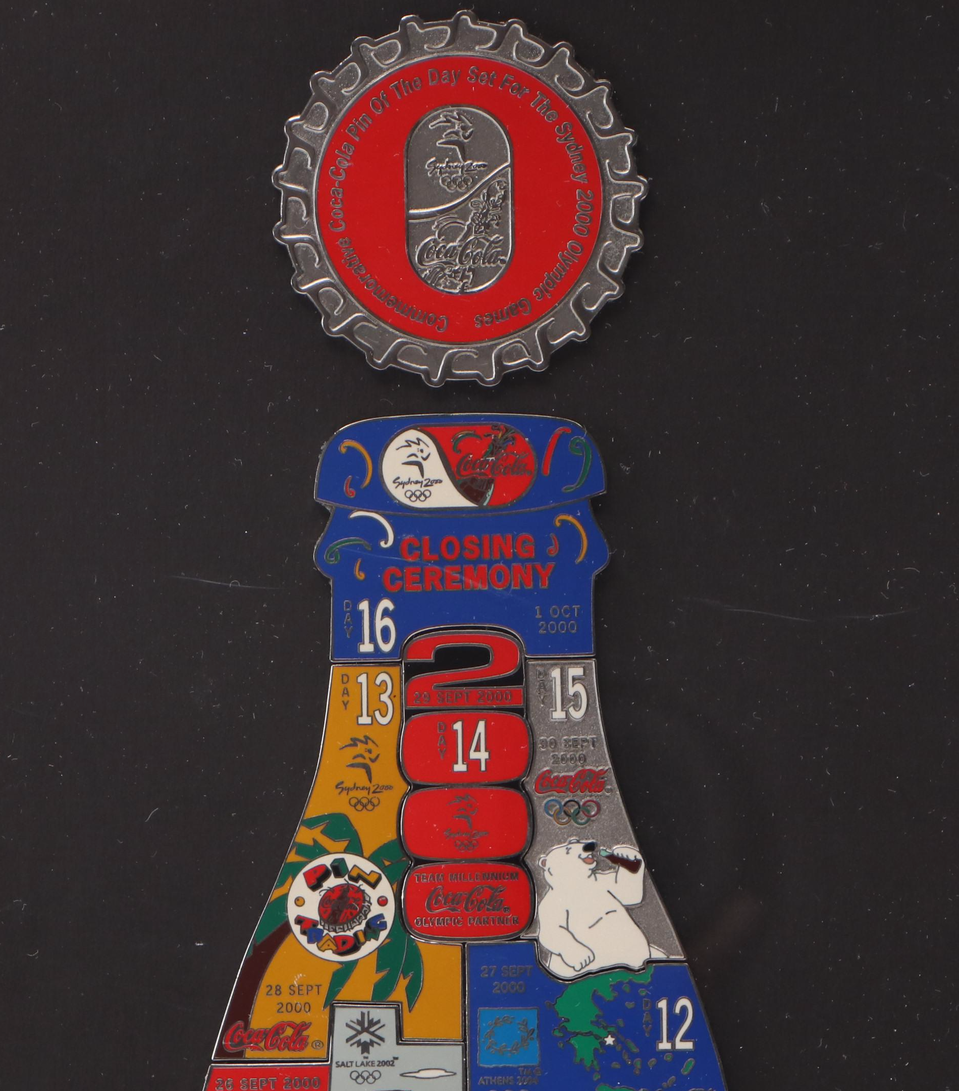 Coca-Cola Sydney 2000 Olympic Pin Set